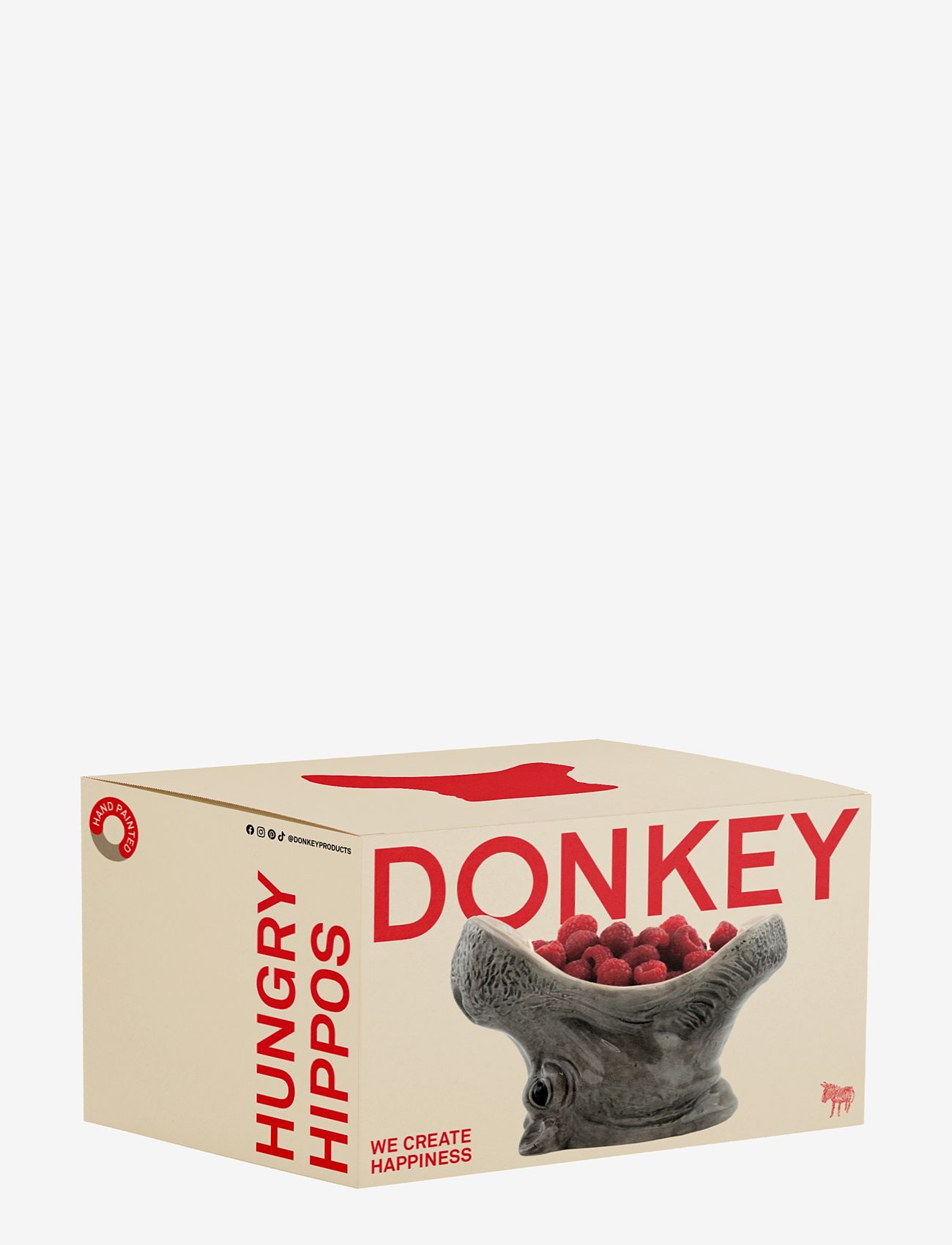 Donkey - Skål - Hungry Hippos - grey - 4