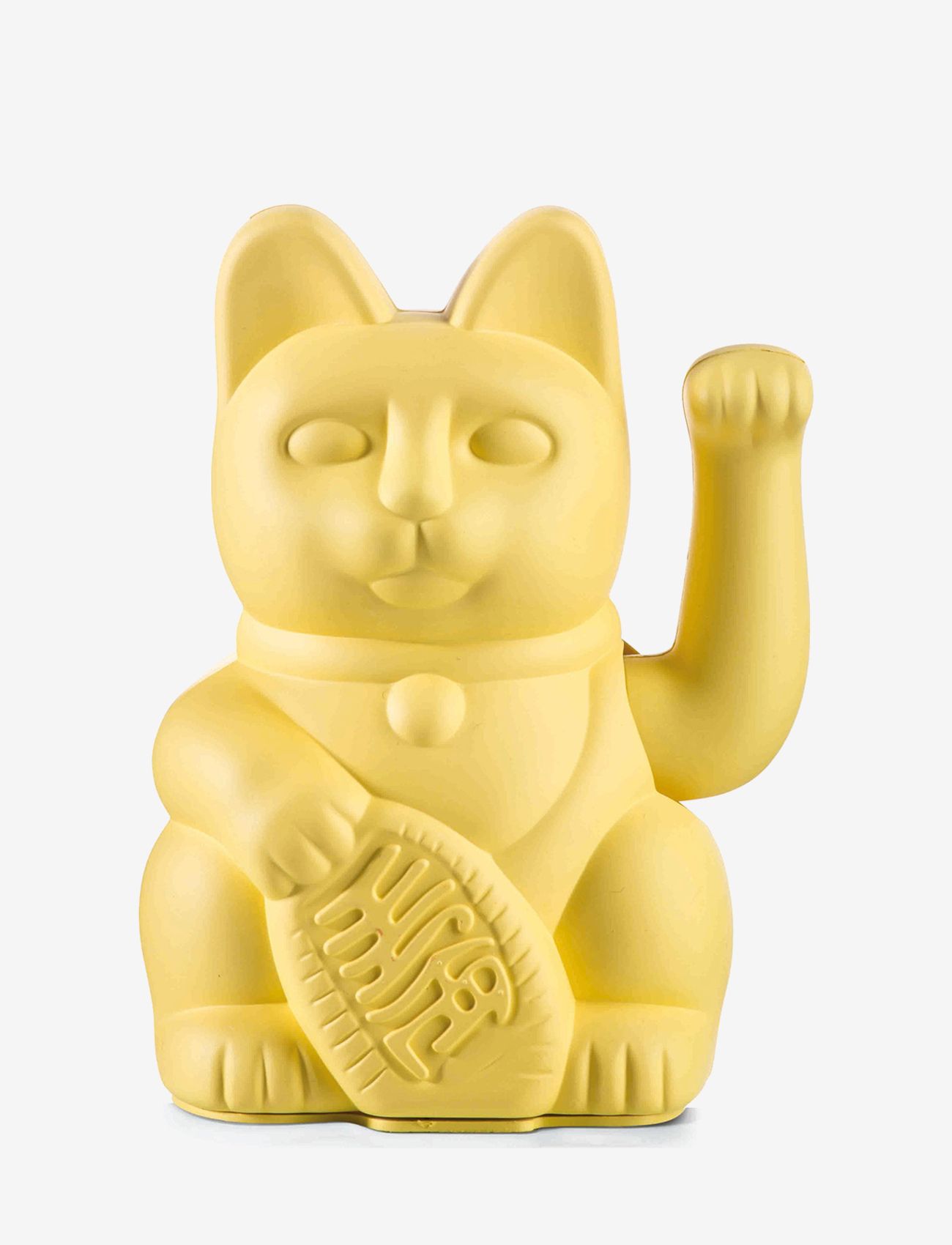 DONKEY Maneki-Neko - Lucky Cat Gelb - H:15CM - Unisex