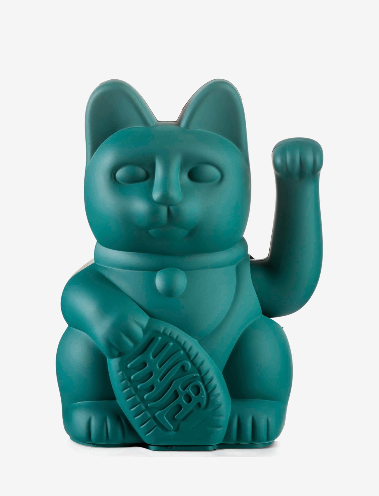 DONKEY Maneki-Neko - Lucky Cat Grün - H:15CM - Unisex