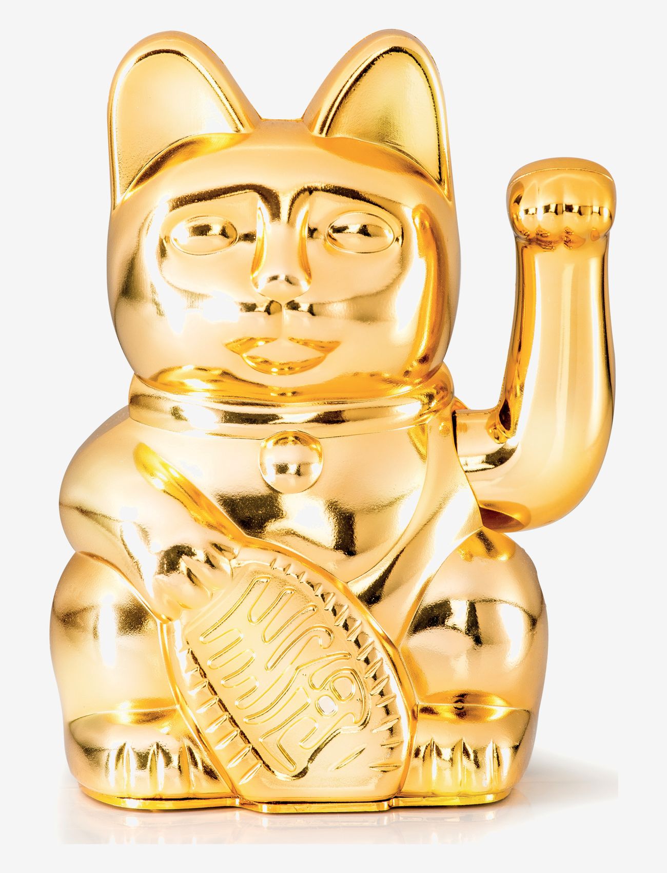 Donkey - Maneki-Neko - Lucky Cat (Special edition) - porcelain figurines & sculptures - gold - 0