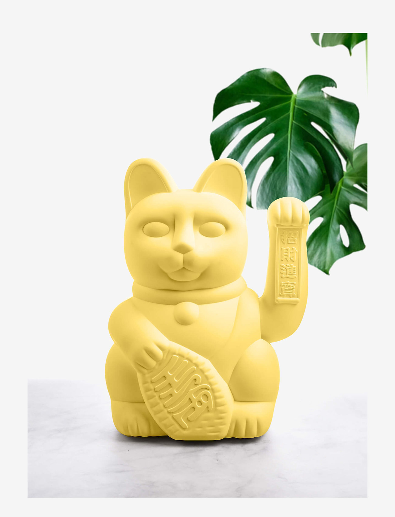 Donkey - Maneki-Neko - Large Lucky Cat - yellow - 1