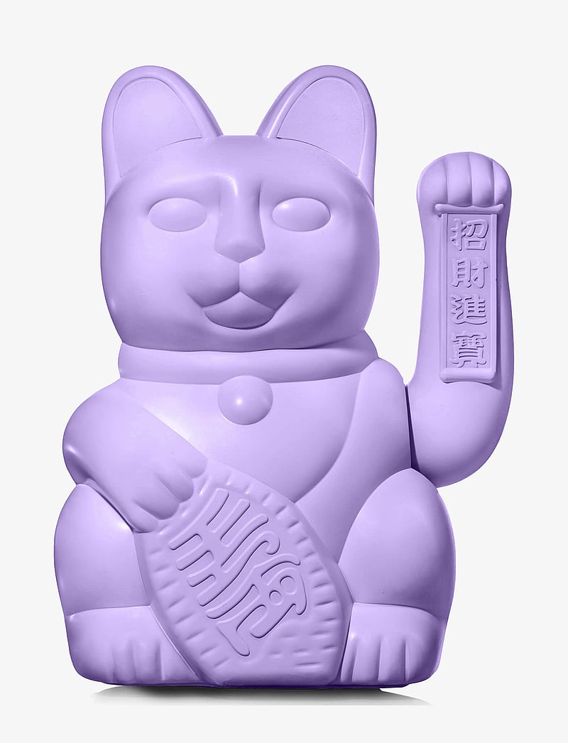 Donkey - Maneki-Neko - Large Lucky Cat - lilac - 0