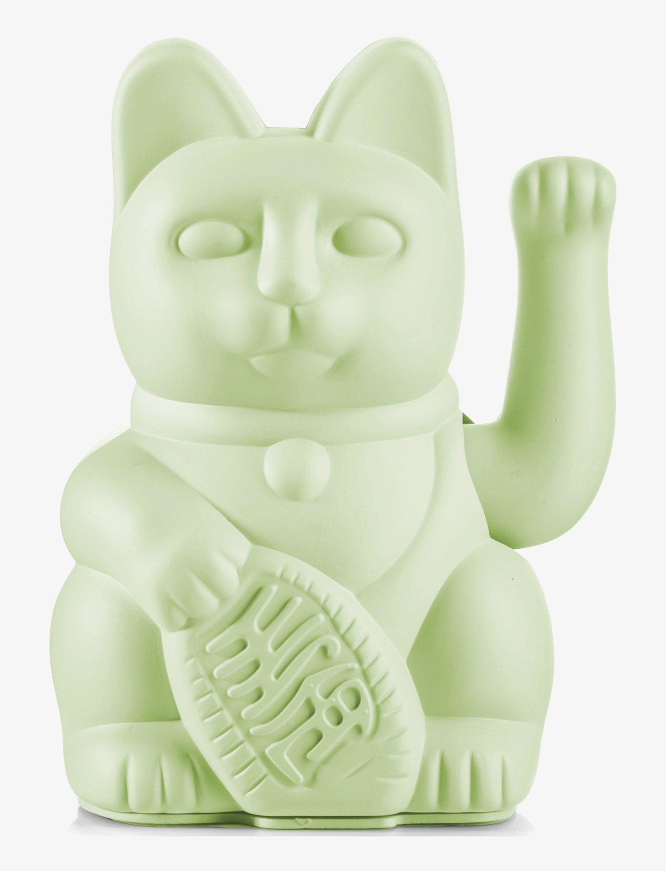 DONKEY Vinkende Kat - Maneki-Neko - Lucky Cat (Pastelgrøn) Grün - H:15CM - Unisex