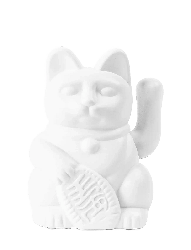 Donkey - Vinkende Kat - Maneki-Neko Solar - White - figuri ja skulptuurid - white - 0