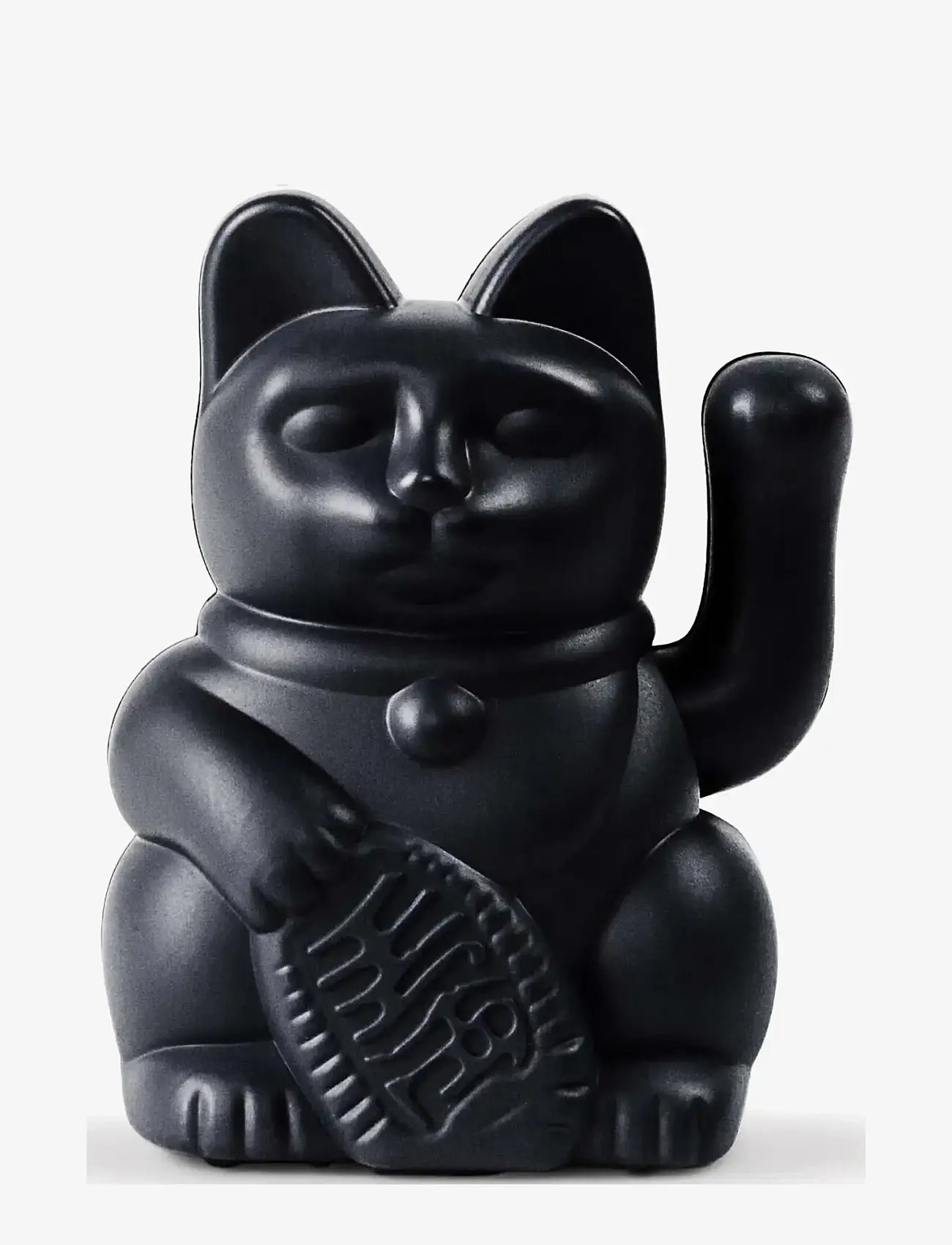 Donkey - Vinkende Kat - Maneki-Neko Solar - Black - figuren & skulpturen - black - 0