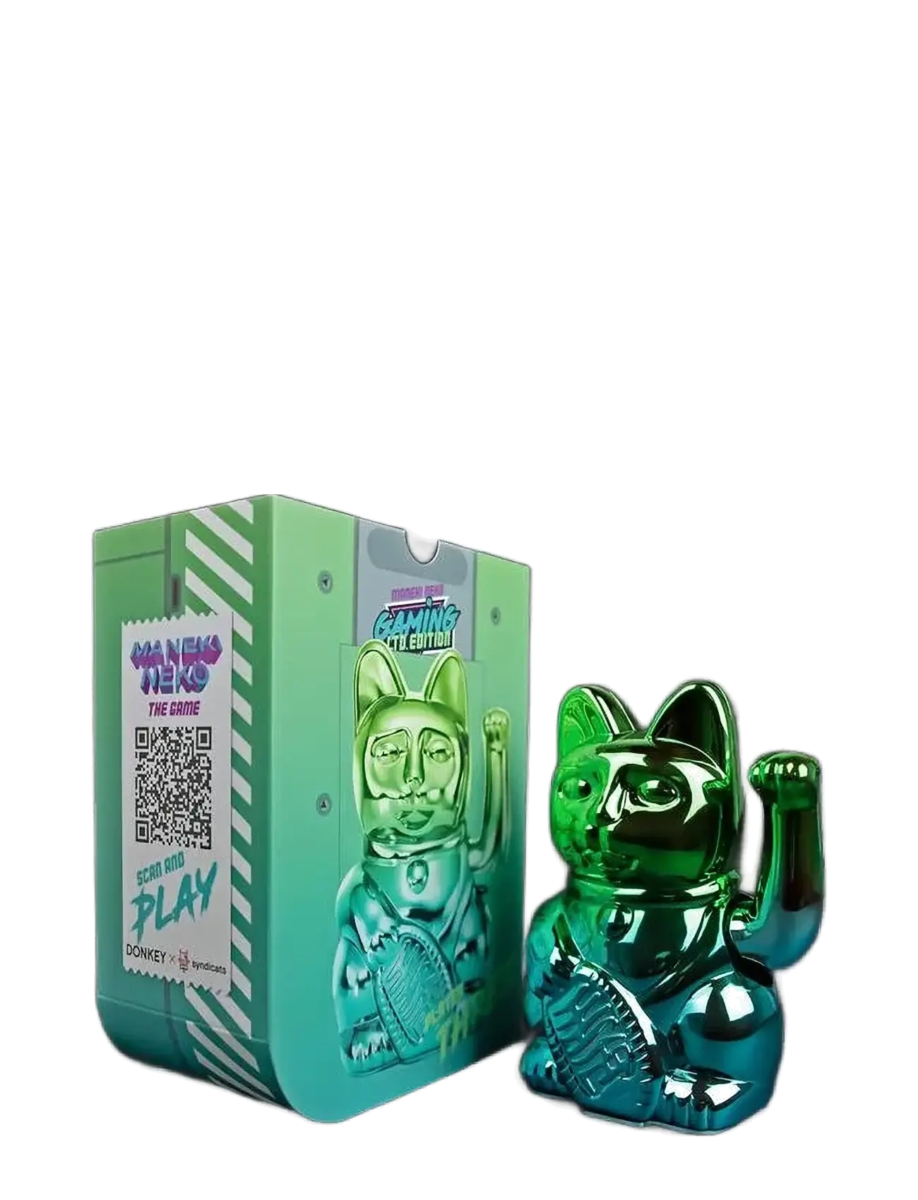 Donkey - Maneki-Neko - veistokset & posliinikoristeet - player three - 3