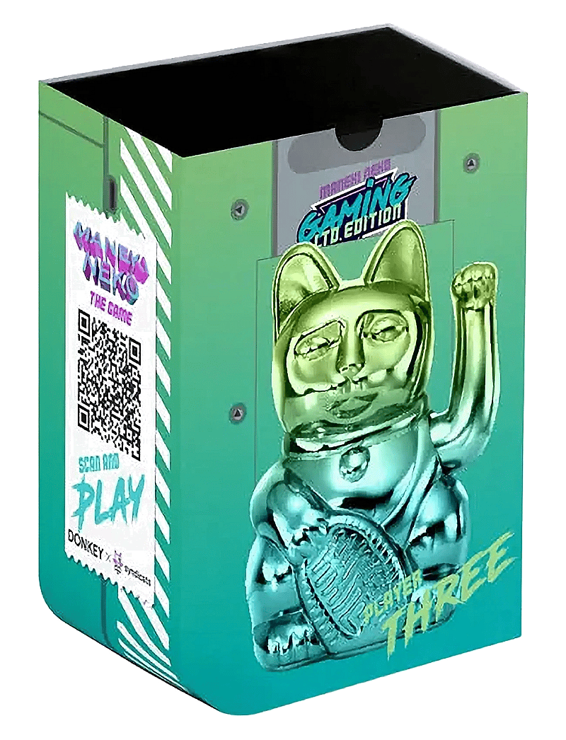 Donkey - Maneki-Neko - portselanist kujukesed ja skulptuurid - player three - 5