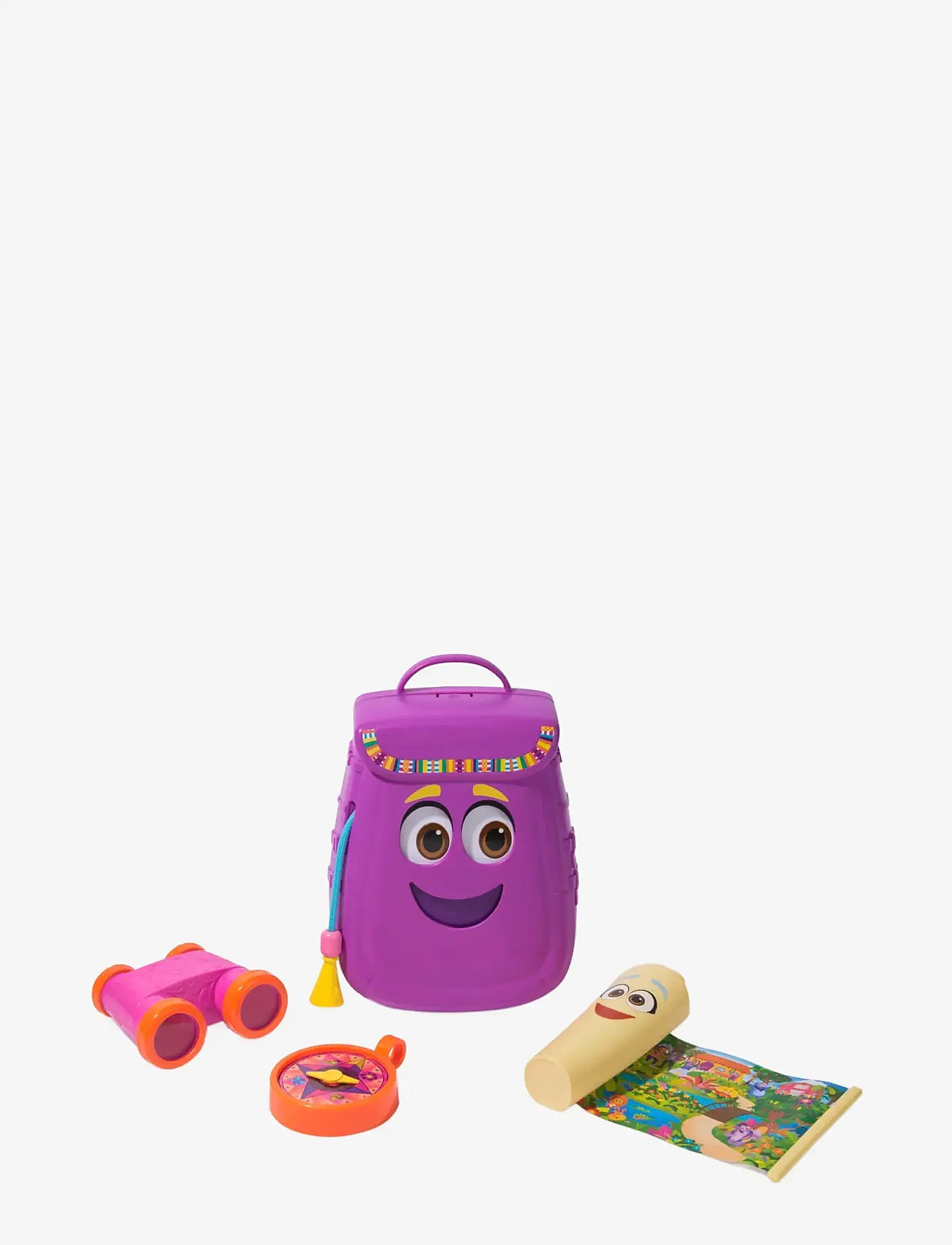 Dora the Explorer - Dora The Explorer Backpack w. Map - film- & eventyrsfigurer - muti - 1