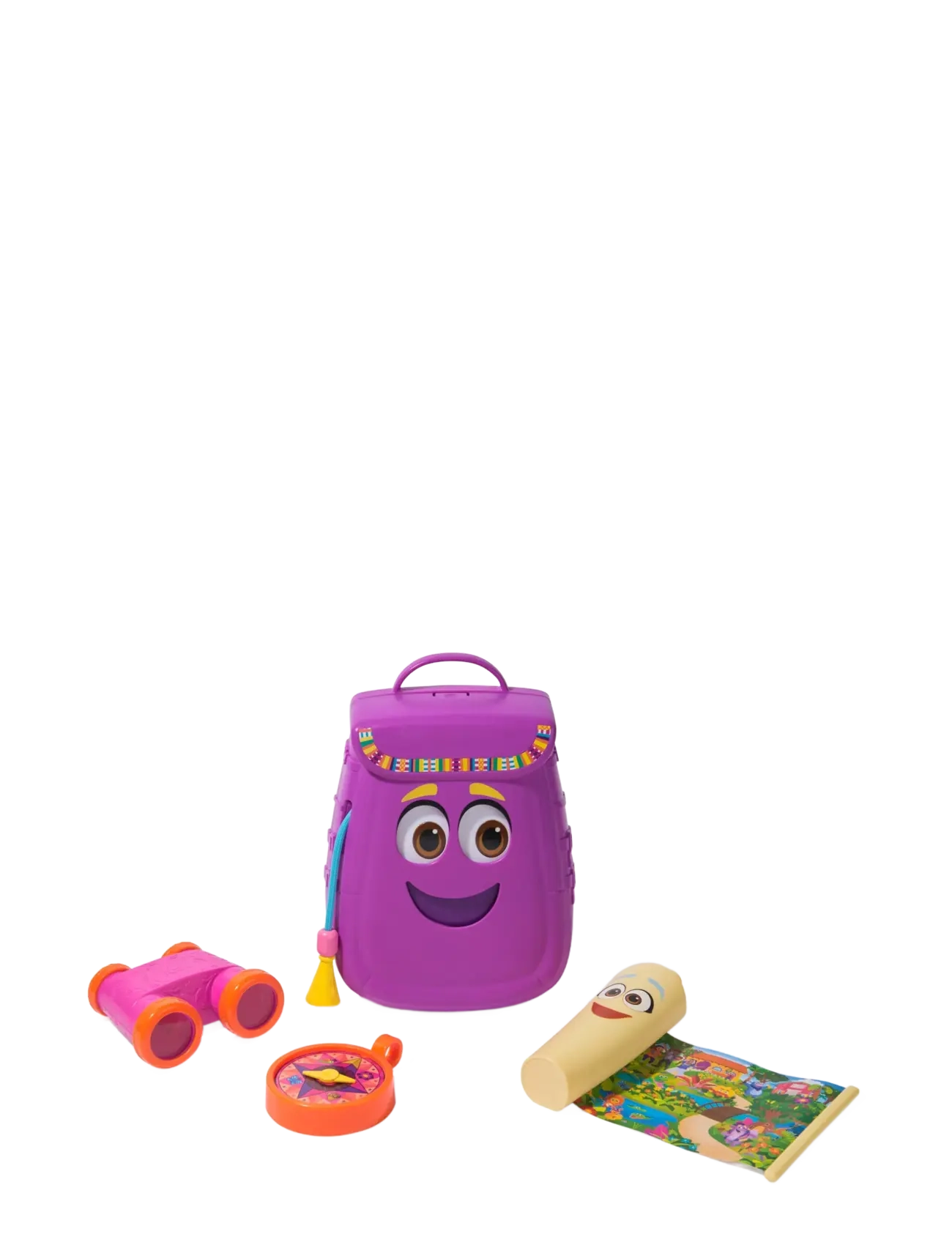 Dora the Explorer - Dora The Explorer Backpack w. Map - elokuvat ja tarinahahmot - muti - 1