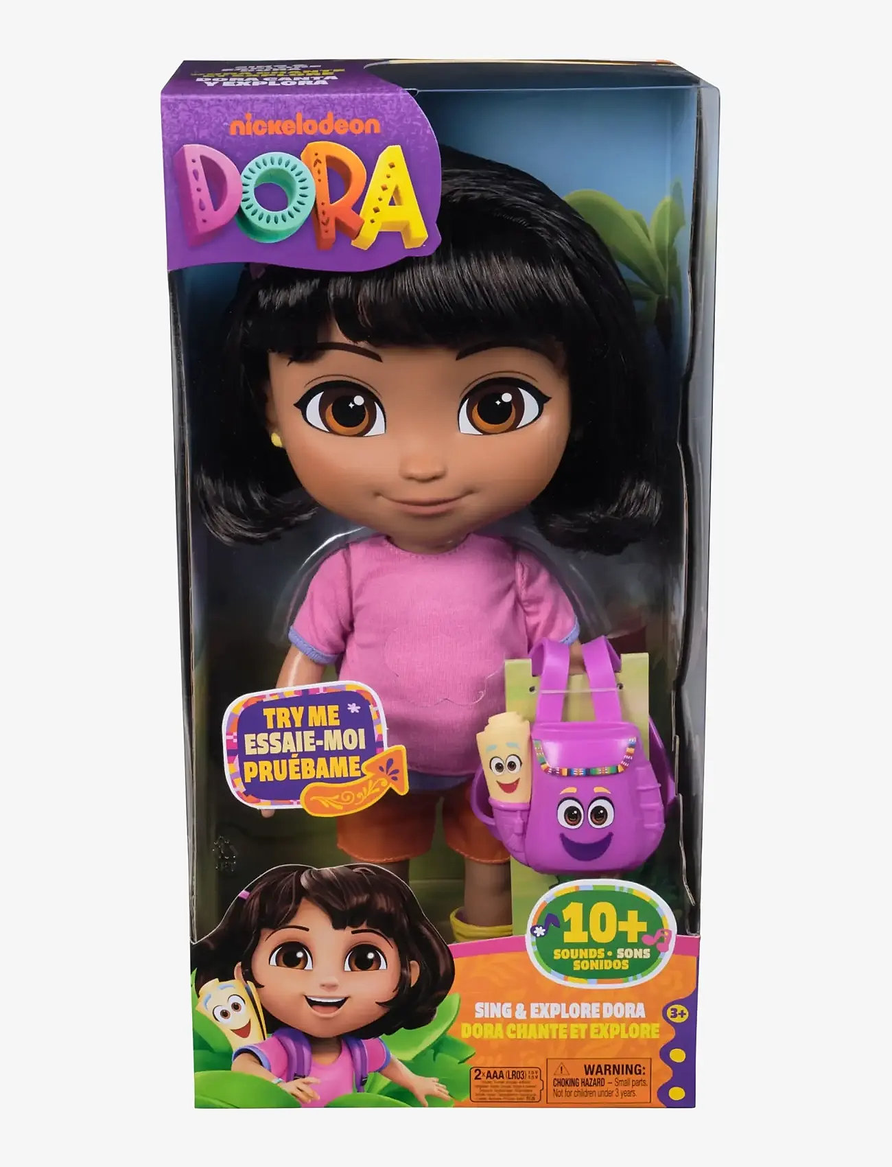 Dora the Explorer - Dora The Explorer Sing & Explore Dora Doll 30 cm - dockor - muti - 0