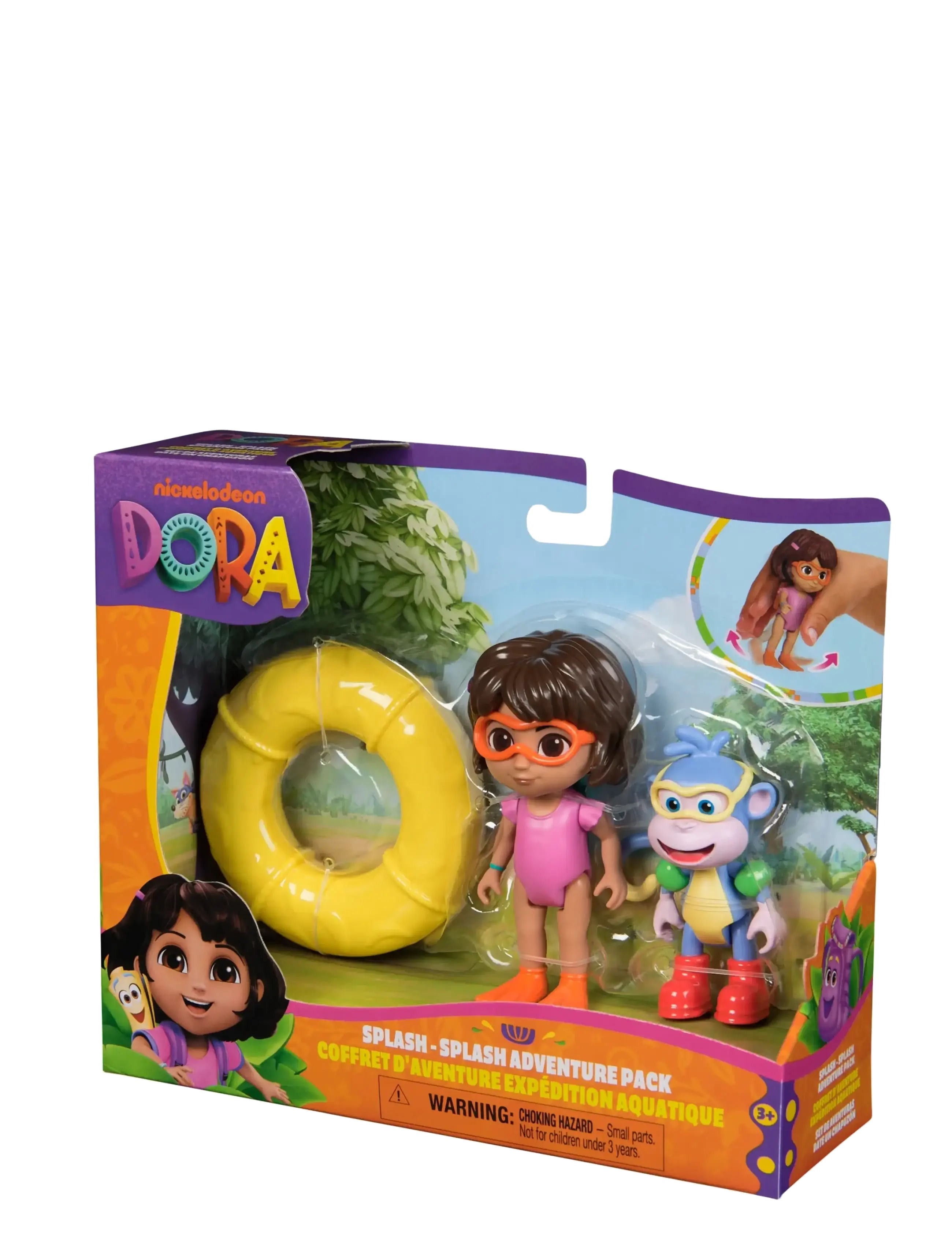 Dora the Explorer Dora The Explorer Adventure Pack - Dora & Boots - Leksaker - MUTI / pink/rose