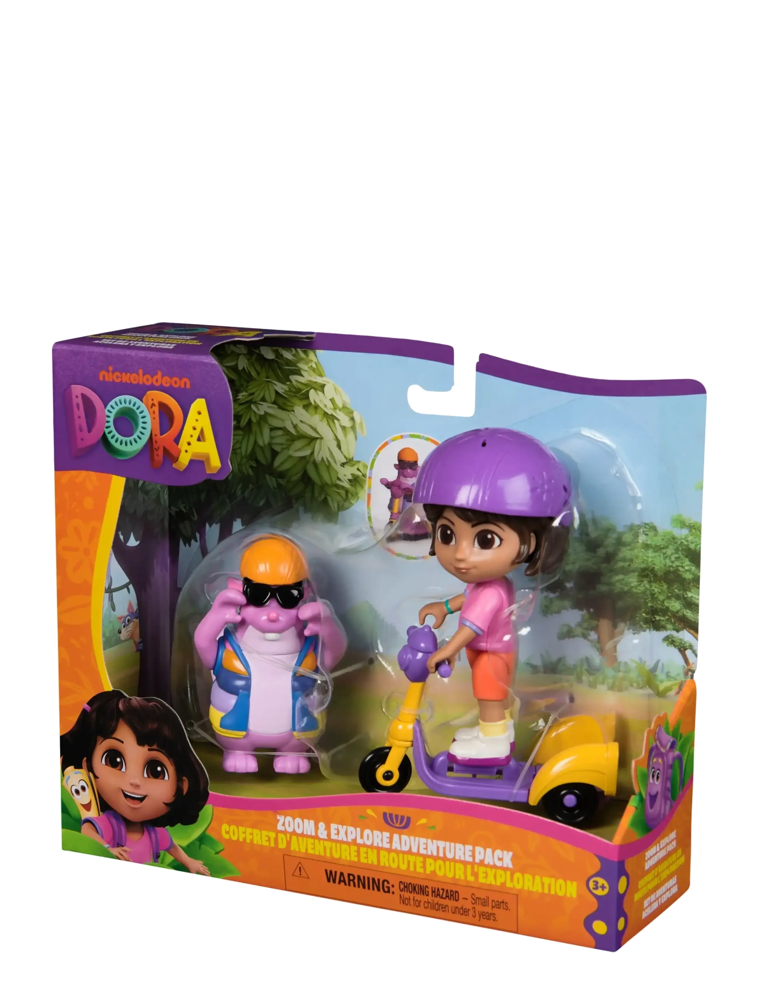 Dora the Explorer Adventure Pack Dora & Tico, Play Sæt, Multi/mønstret, Str: ONE SIZE
