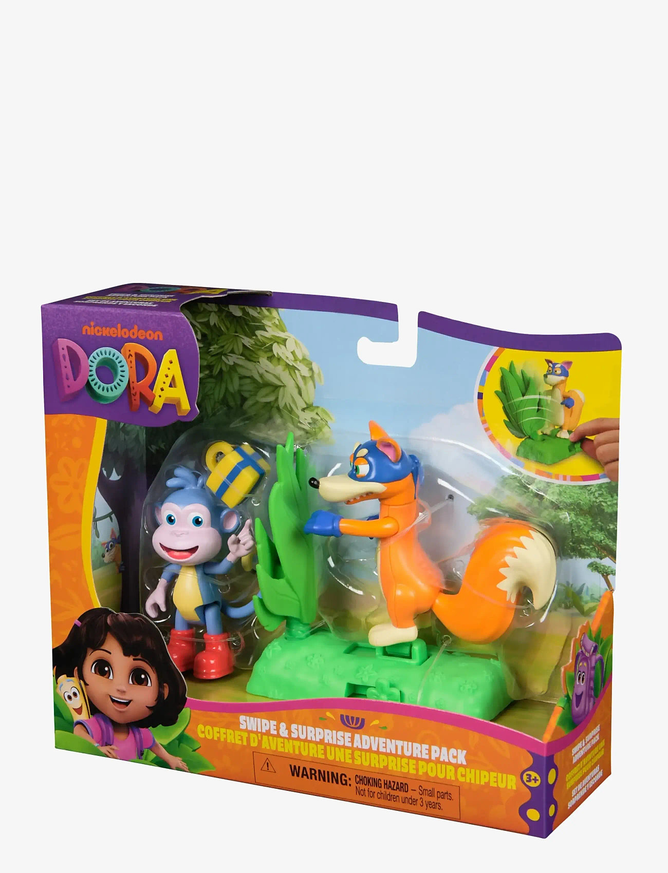Dora the Explorer - Dora The Explorer Adventure Pack - Boots & Swiper - lekset - muti - 0