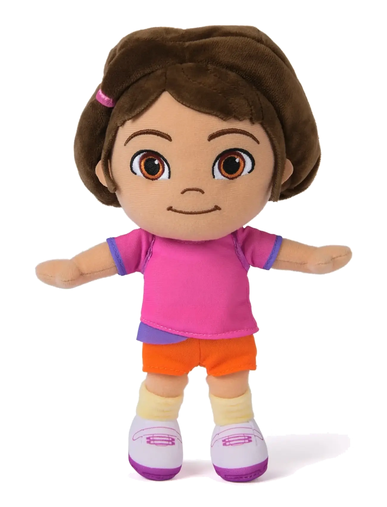 Dora the Explorer Basic Plush 20 Cm Dora, Stuffed Legetøj, Pink, Str: ONE SIZE