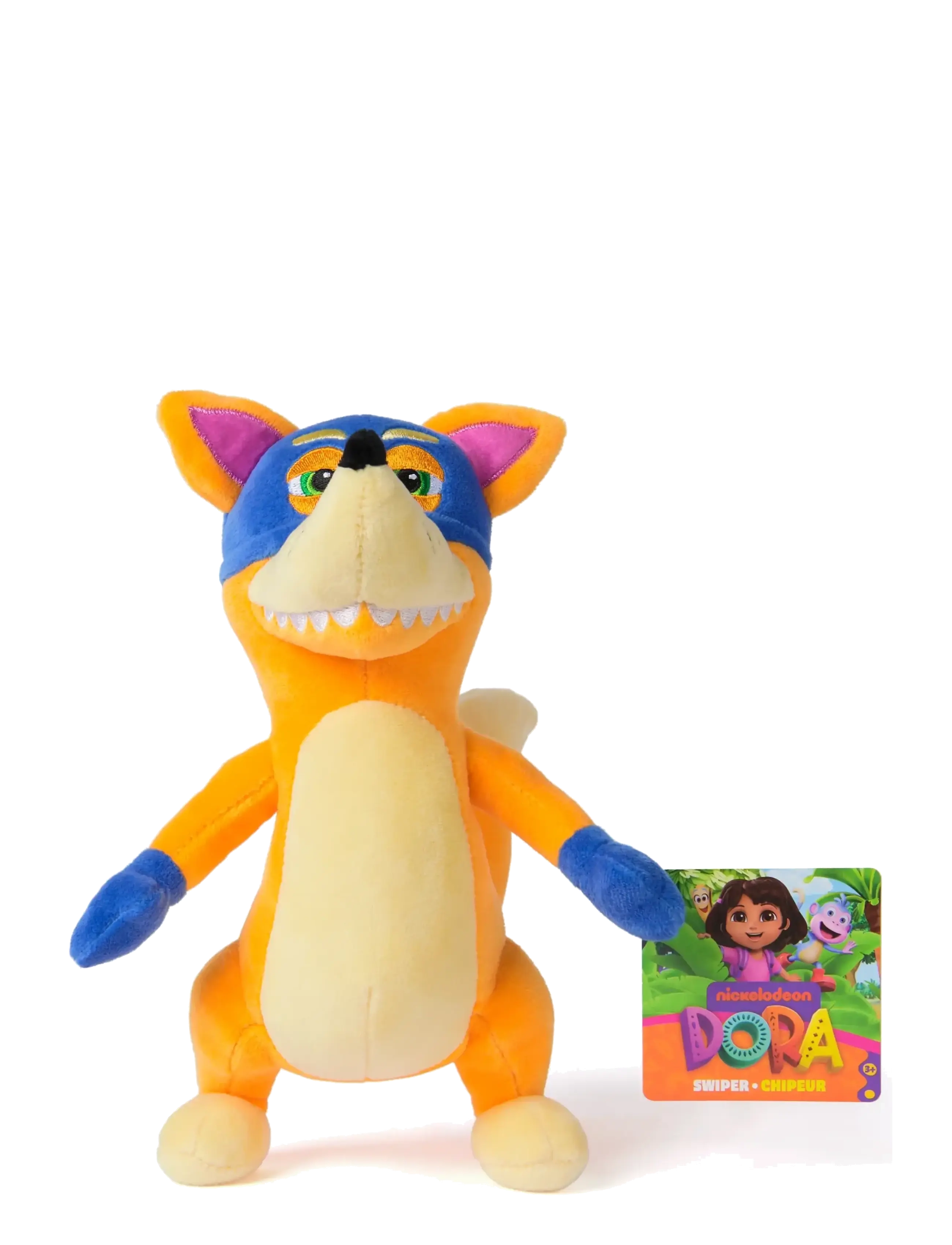 Dora the Explorer - Dora The Explorer Basic Plush 20 cm - Swiper - tøjdyr - muti - 3