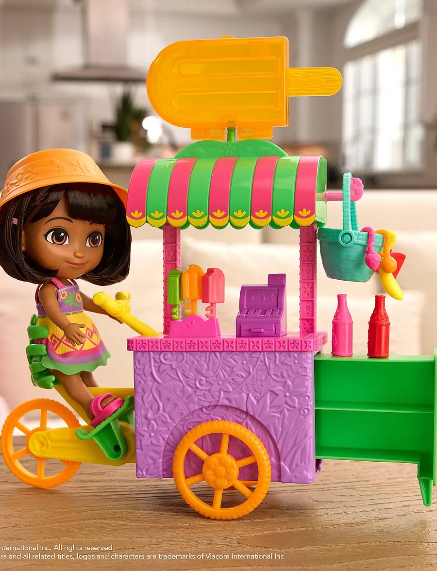 Dora the Explorer - Dora The Explorer Sweet Treats Cart - legesæt - multi - 0