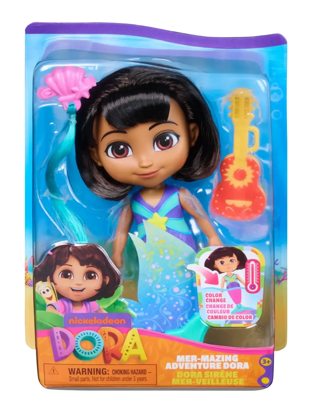 Dora the Explorer Dora The Explorer Mermaid Adventure Doll 15 cm - Mellem 100-300 kr - MULTI / multi