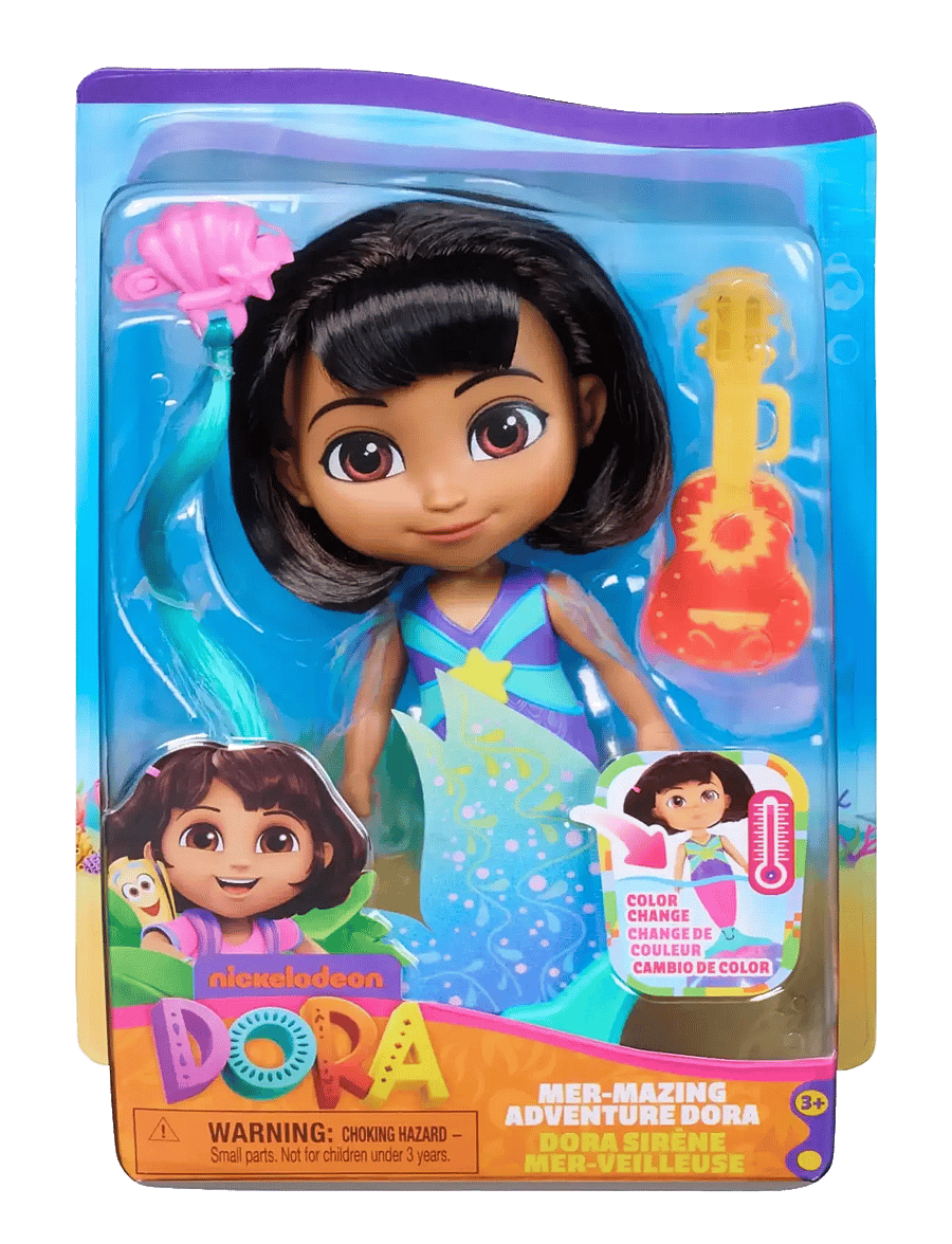Dora the Explorer - Dora The Explorer Mermaid Adventure Doll 15 cm - dukker - multi - 1