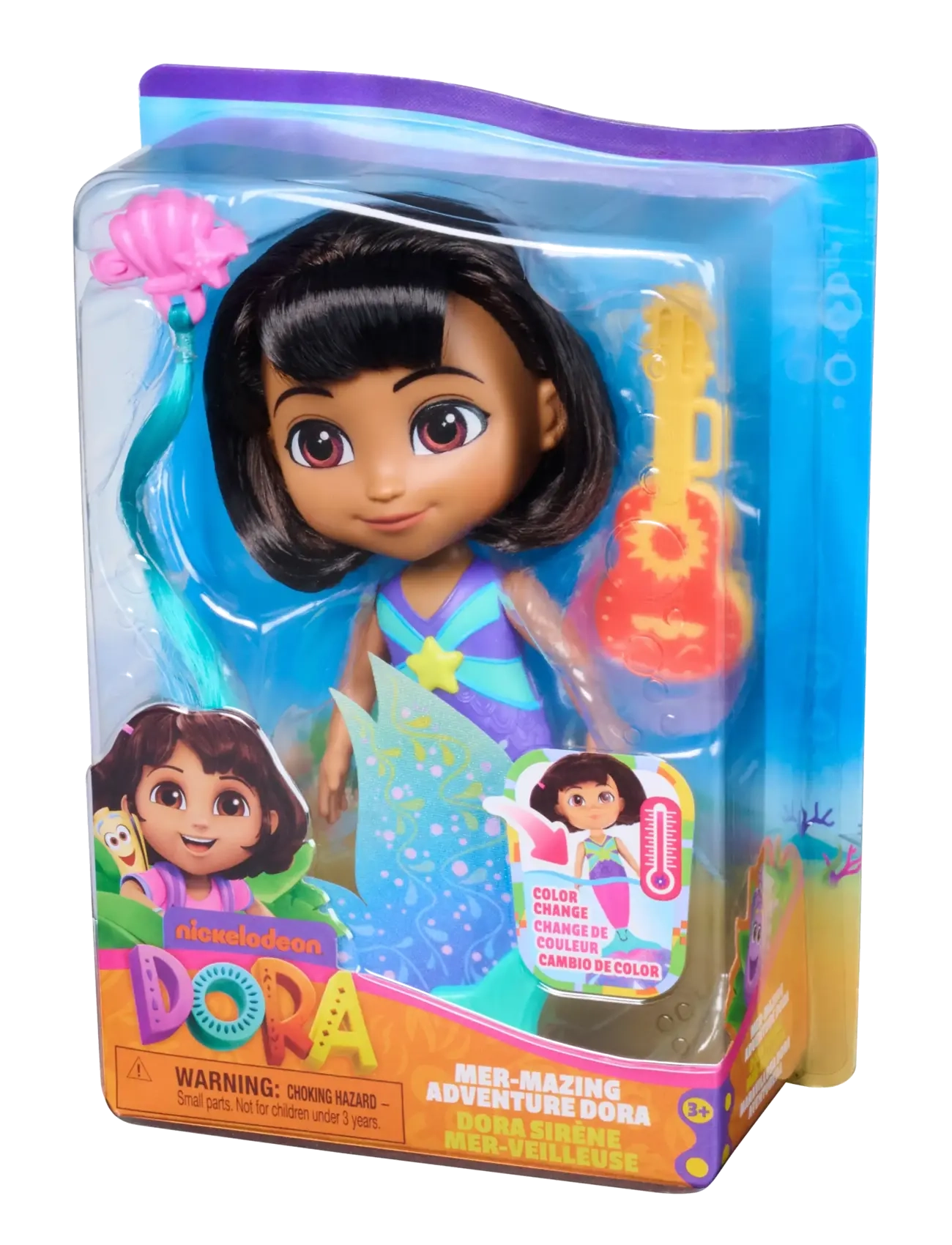 Dora the Explorer - Dora The Explorer Mermaid Adventure Doll 15 cm - dukker - multi - 2