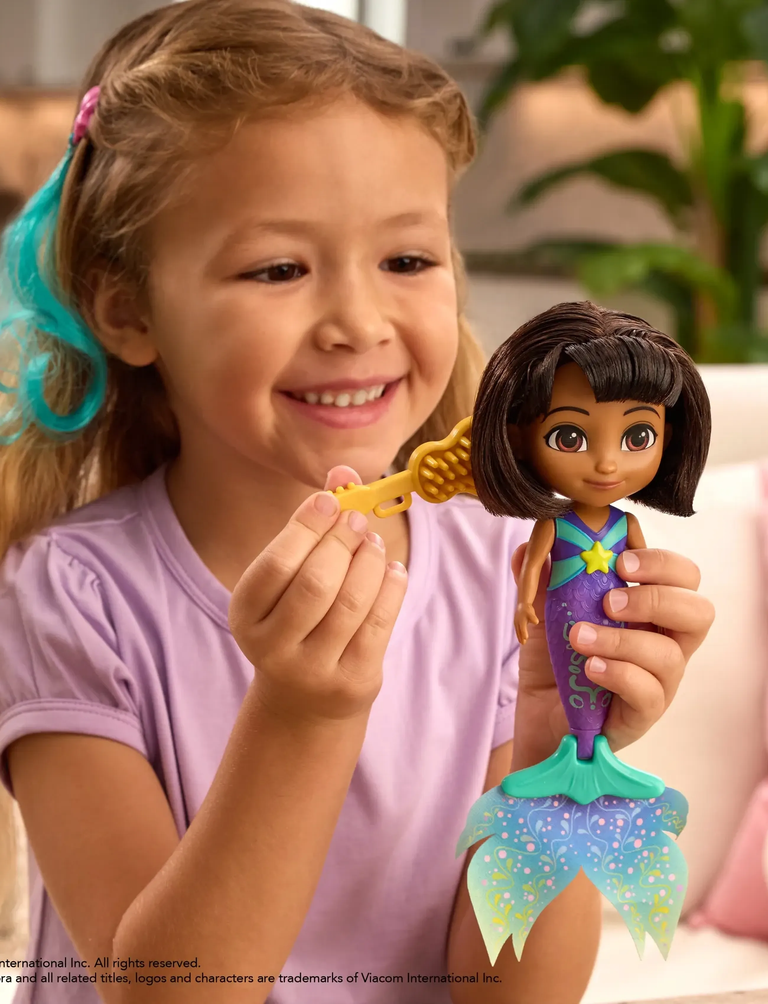Dora the Explorer - Dora The Explorer Mermaid Adventure Doll 15 cm - dukker - multi - 5