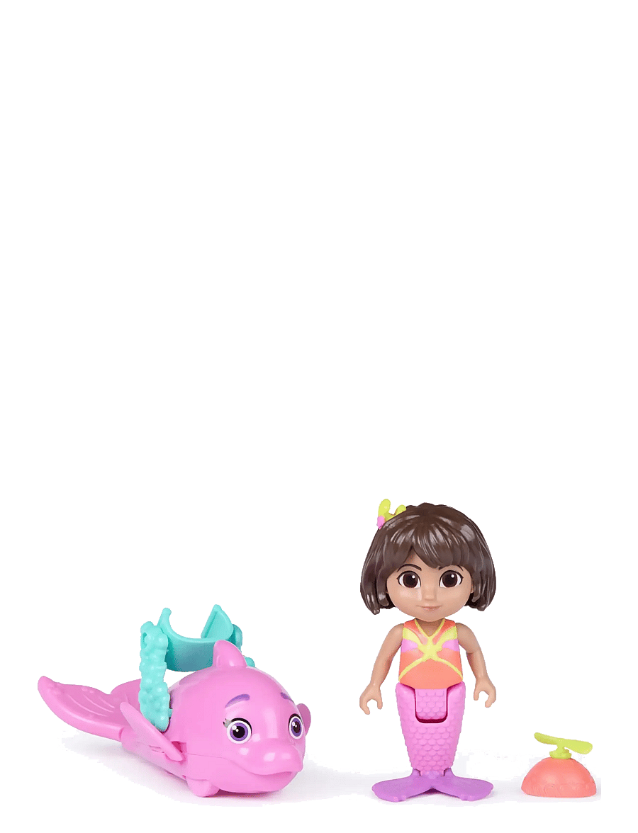 Dora the Explorer - Dora The Explorer Adventure Pack - Dora & Dolphin - legesæt - multi - 1