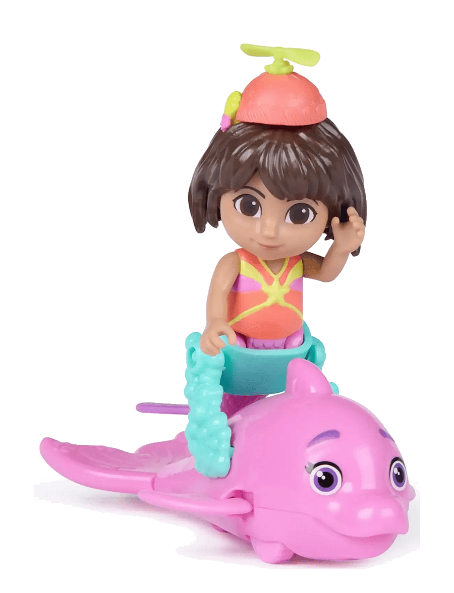 Dora the Explorer - Dora The Explorer Adventure Pack - Dora & Dolphin - legesæt - multi - 2