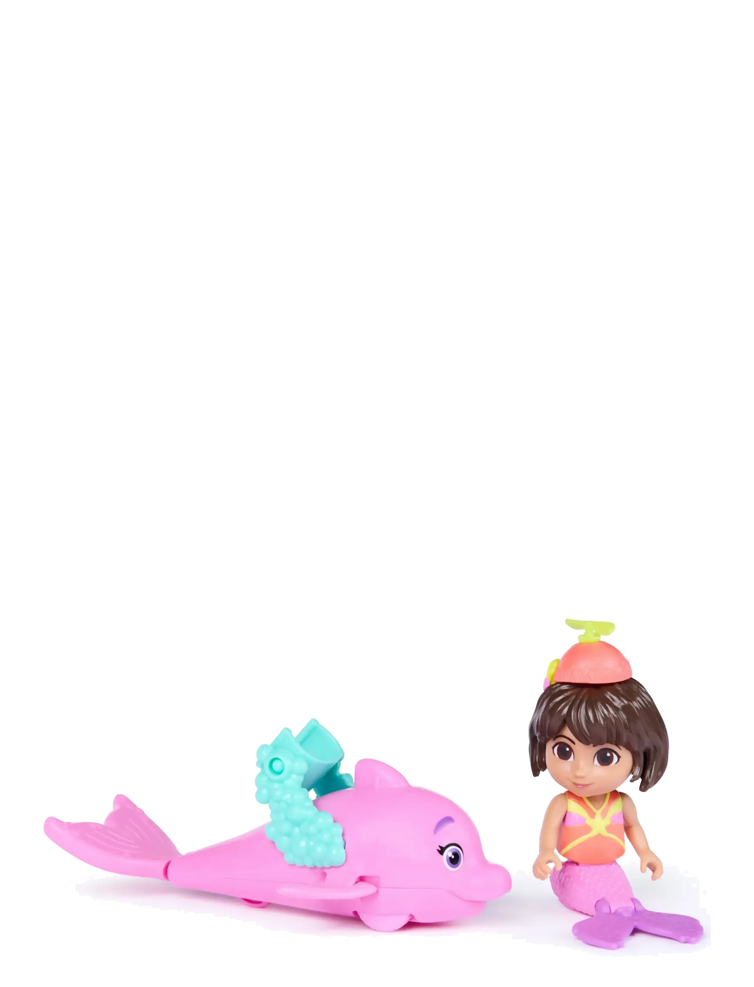 Dora the Explorer - Dora The Explorer Adventure Pack - Dora & Dolphin - legesæt - multi - 4