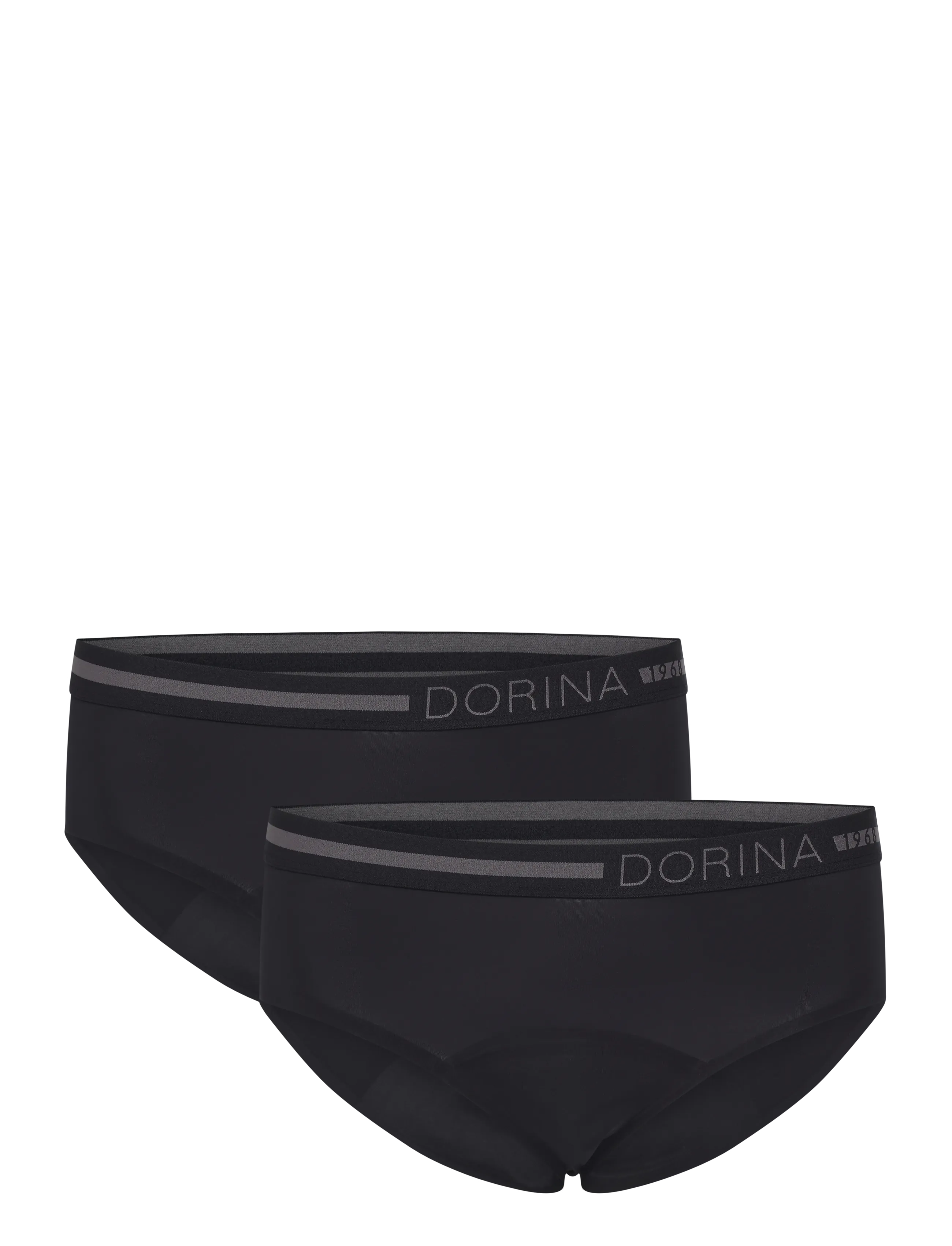 Dorina PERIOD PANTIES -2PP - Hipsterid ja bokserid - BLACK/BLACK / black