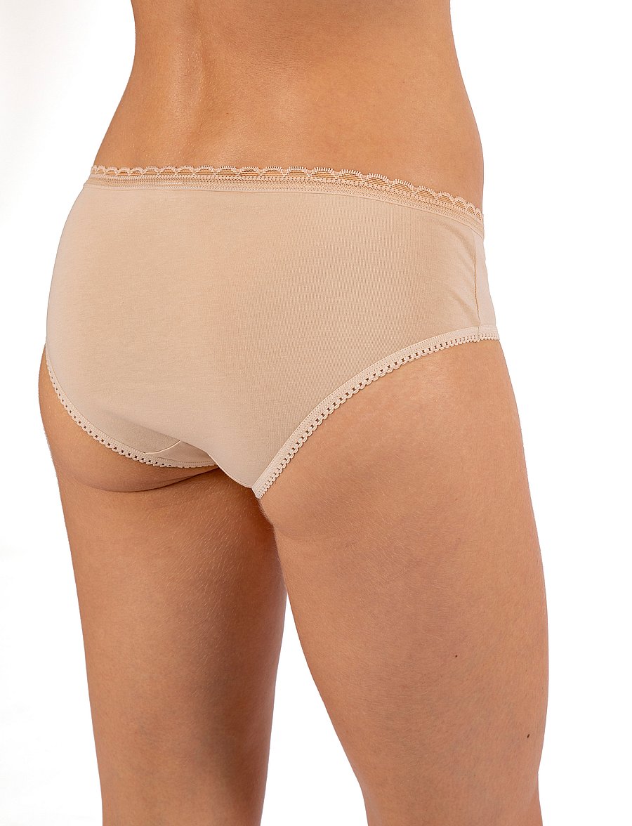 Dorina - Core NAOMI-5PP Hipster Classic - hipster og boyshort nærbuxur - black/beige/ivory/beige/black - 2