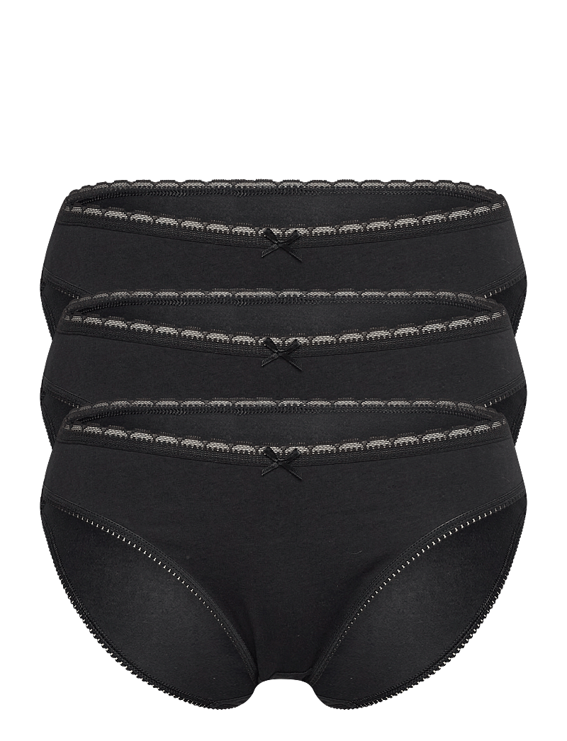Dorina - - NAOMI-3PP BRIEF - alltags-style - black/black/black - 1