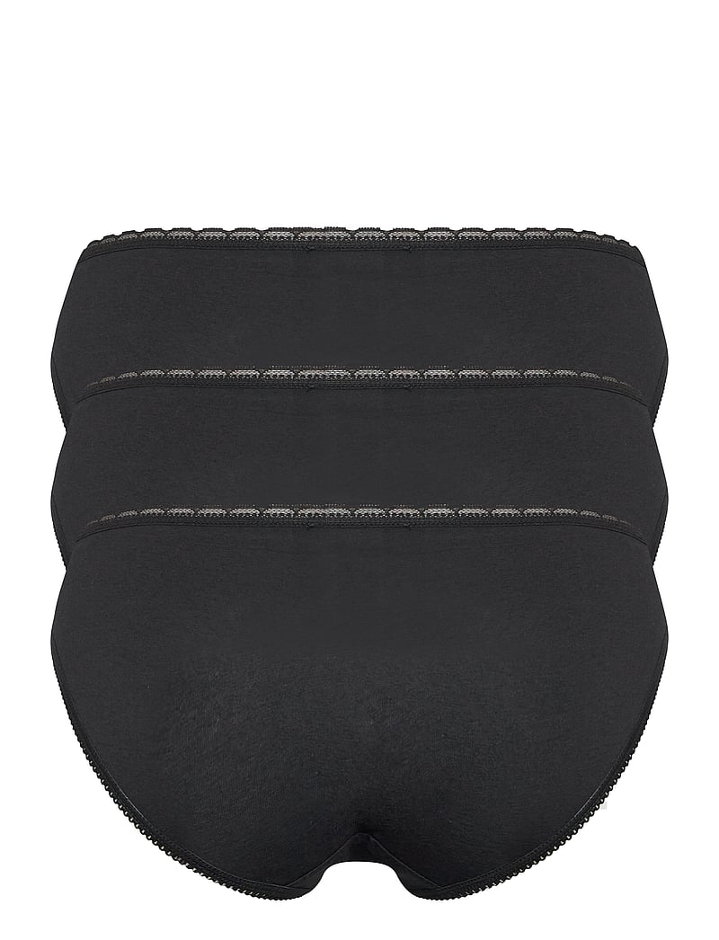 Dorina - - NAOMI-3PP BRIEF - alltags-style - black/black/black - 4