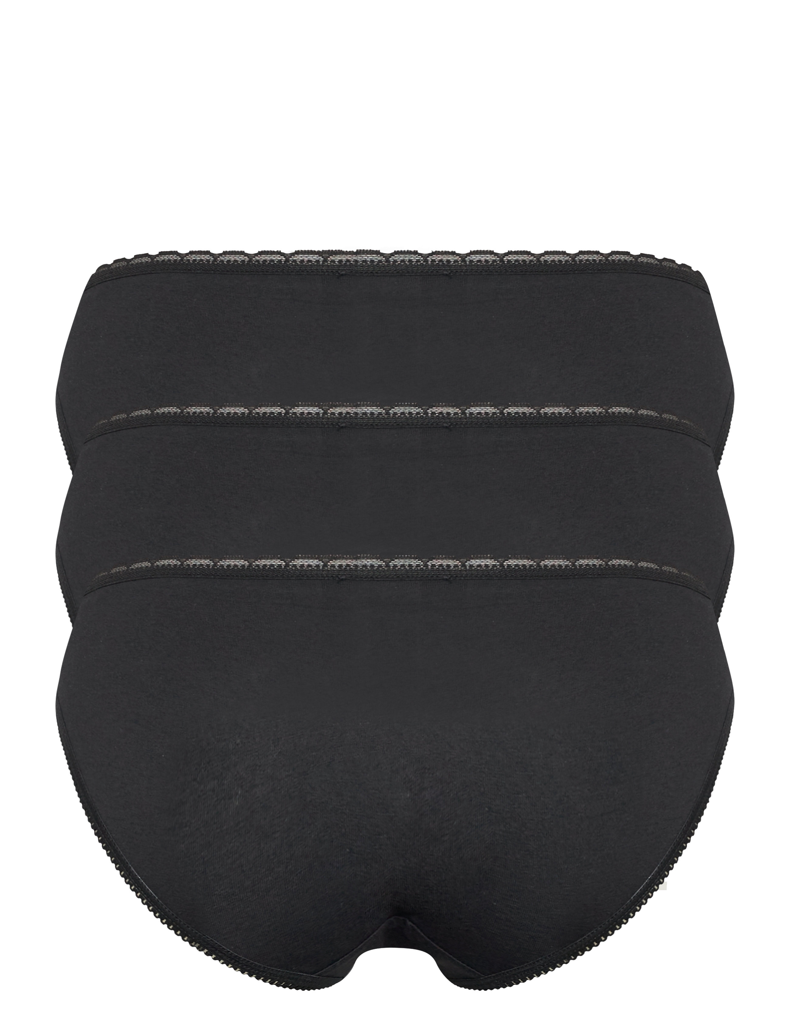 Dorina - - NAOMI-3PP BRIEF - alltags-style - black/black/black - 4