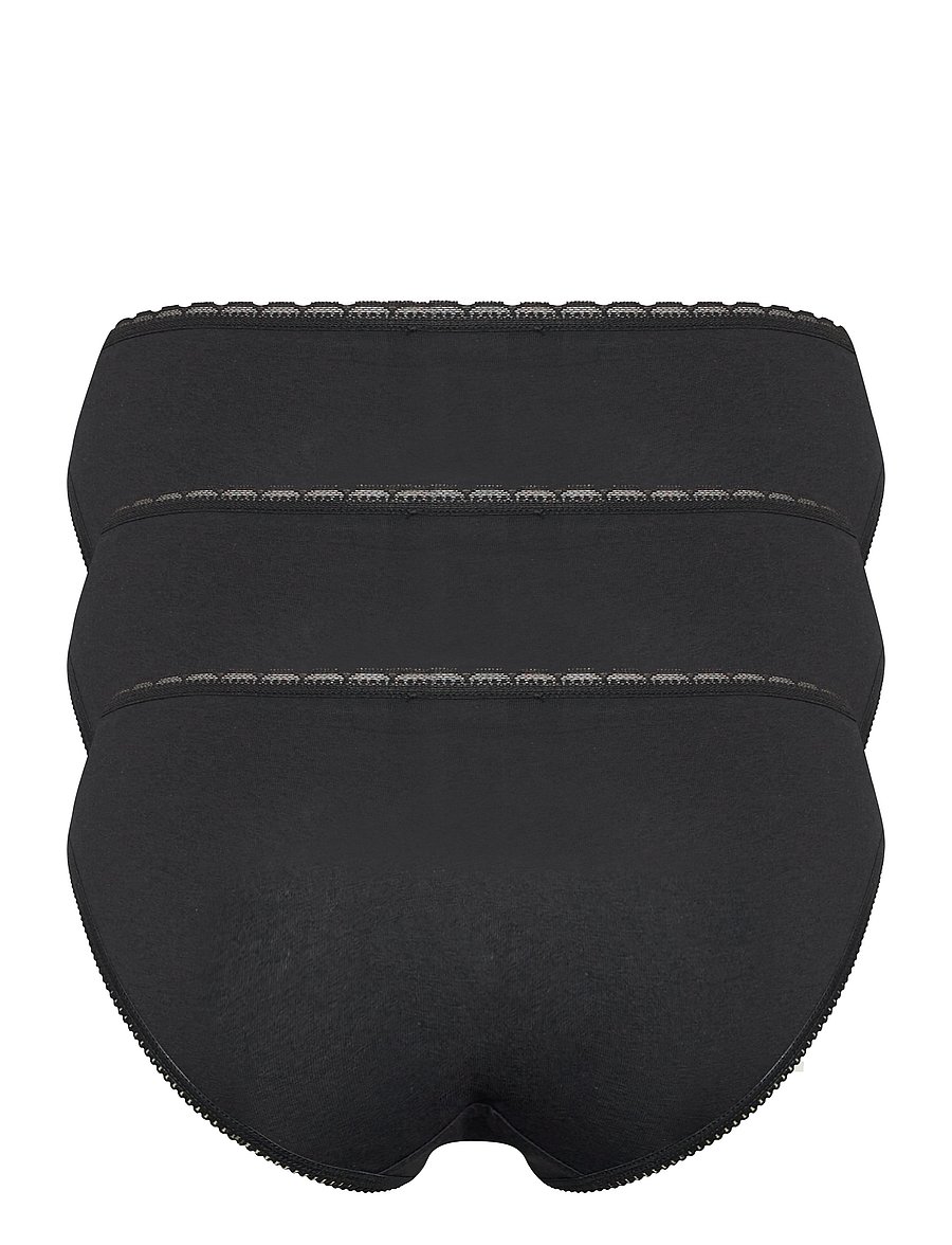Dorina - - NAOMI-3PP BRIEF - alltags-style - black/black/black - 4