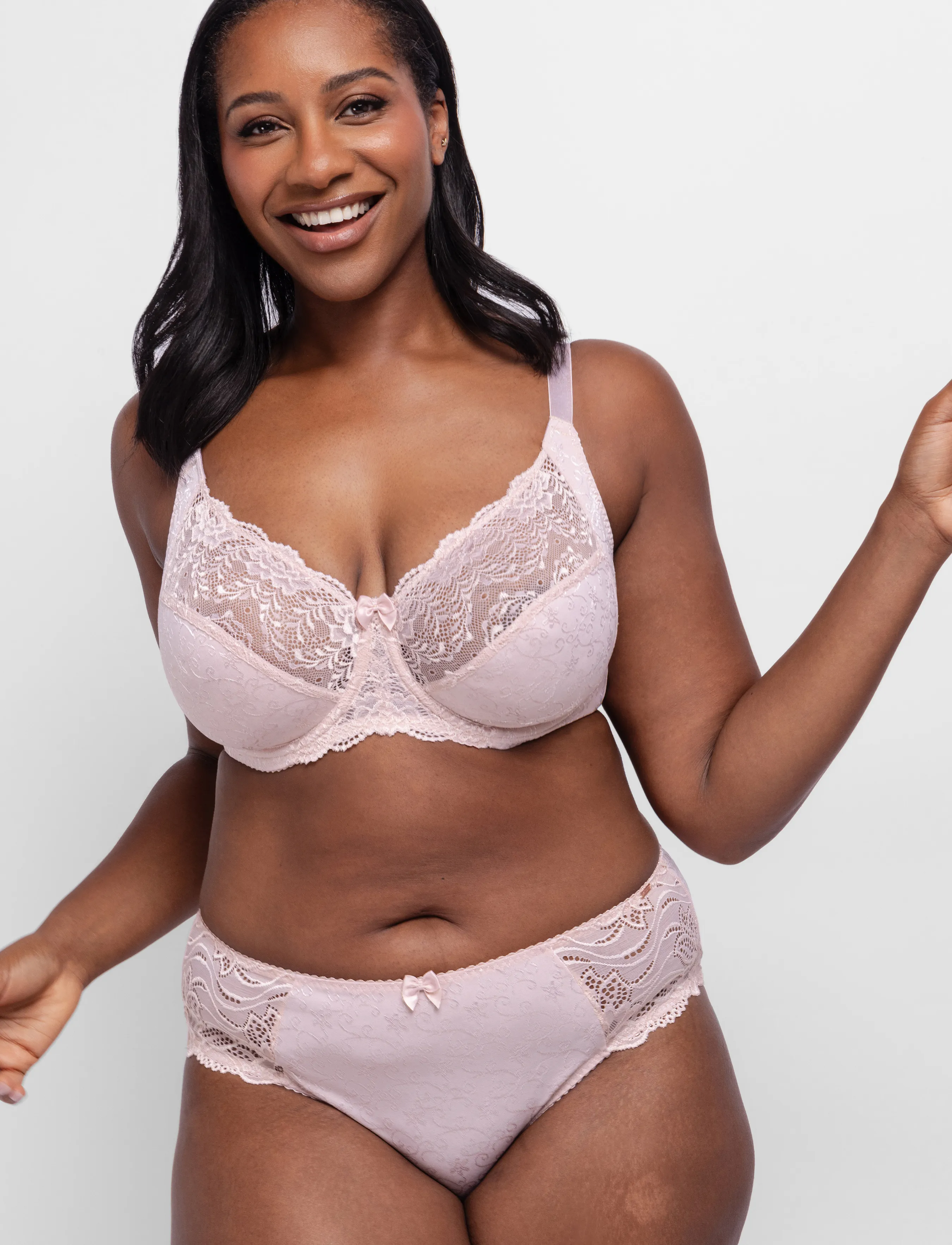 Dorina Philippa Hipster_Classic, 3XL, Pink, Trusser > Trusser, Dame