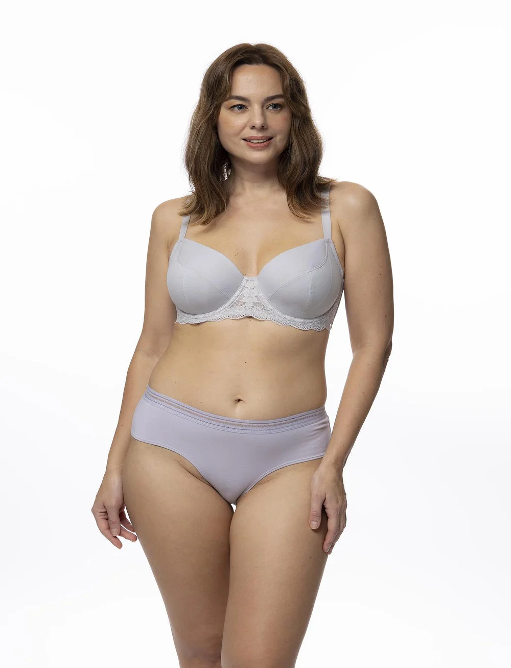 Dorina - HERA WIRED BRA - full-cup rinnahoidjad - grey - 0