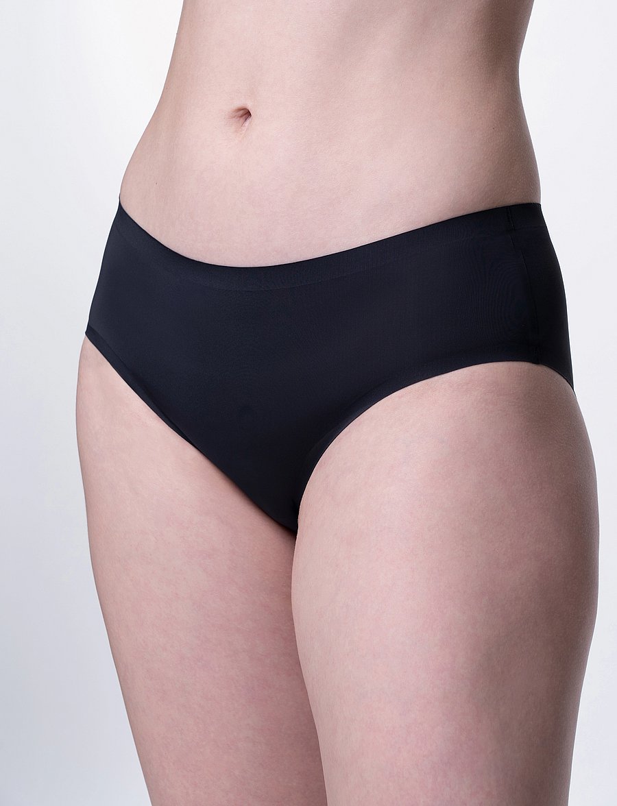 Dorina - MIO-3PP Hipster_Classic - hipster og boyshort nærbuxur - black/black/black - 0