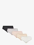 MIO-5PP Hipster_Classic - IVORY/BEIGE/PINK/GREY/BLACK