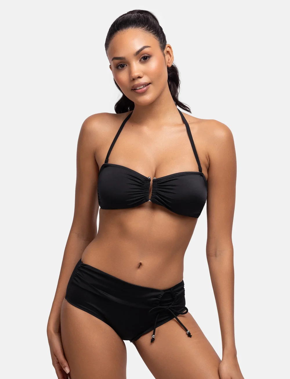 Dorina - EUREKA Bandeau - bandeau-bikinis - black - 3