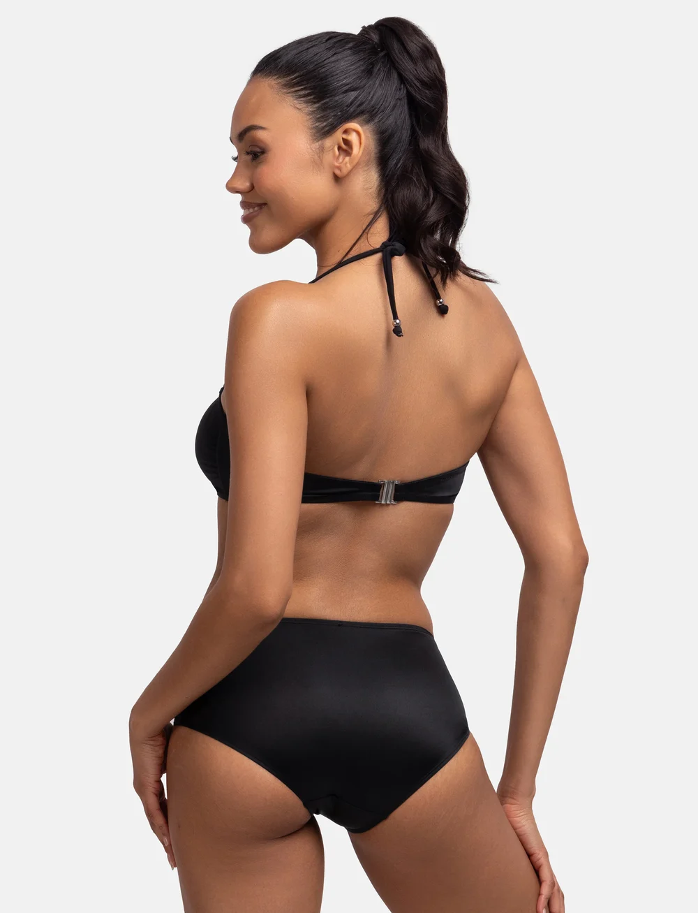 Dorina - EUREKA Bandeau - bandeau-bikinis - black - 4