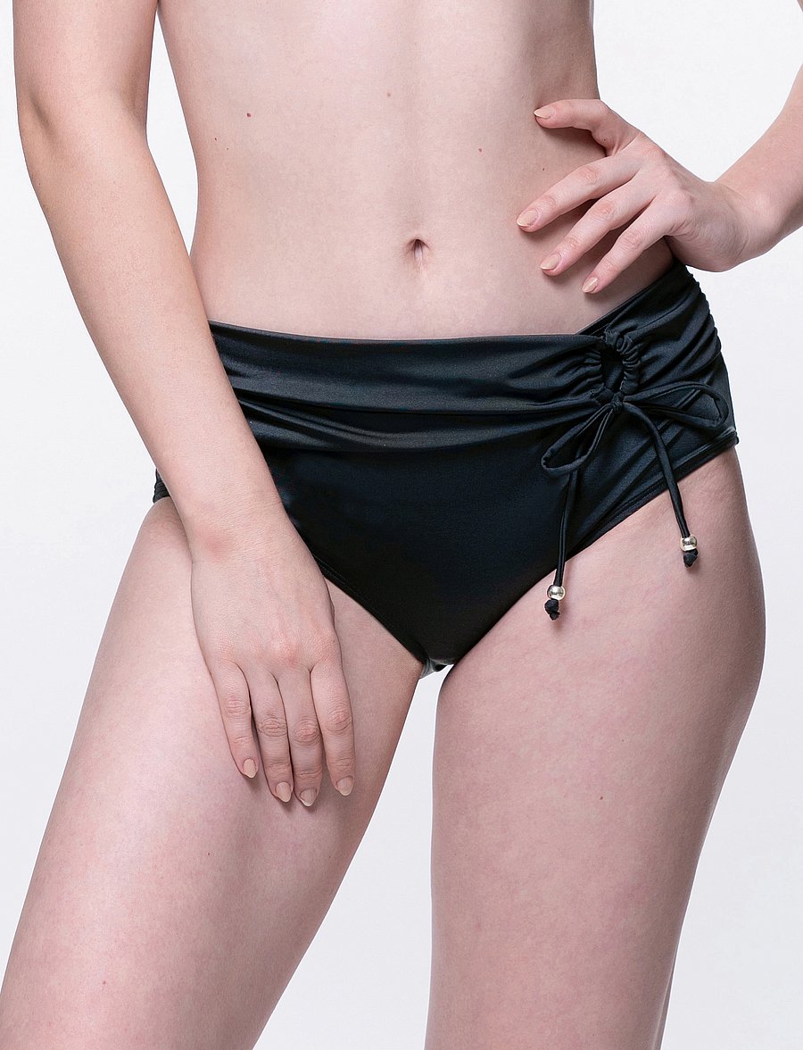 Dorina - EUREKA Hipster Classic - kõrge pihaga bikiinid - black - 0
