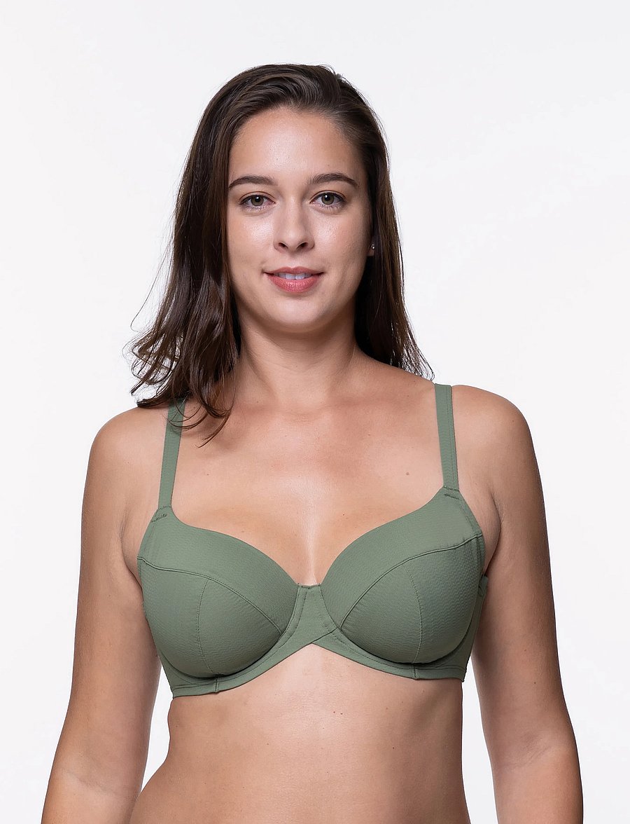 Dorina - CURACAO Bikini Top - bikini-oberteile mit bügel - green - 0