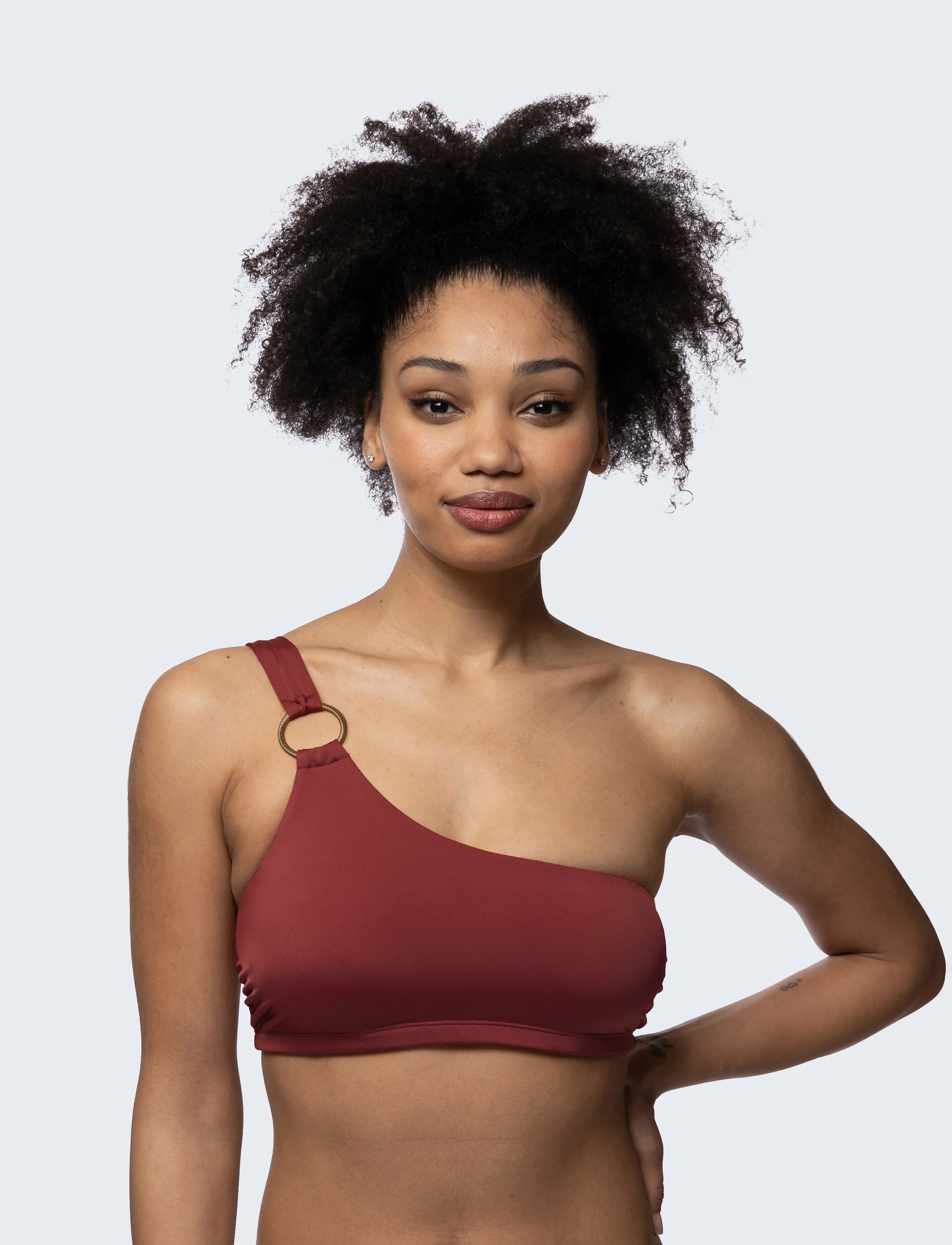 Dorina Azores Bikini Top, XS, Oberteile, Rot - Bandeau Bikinitops, Frauen