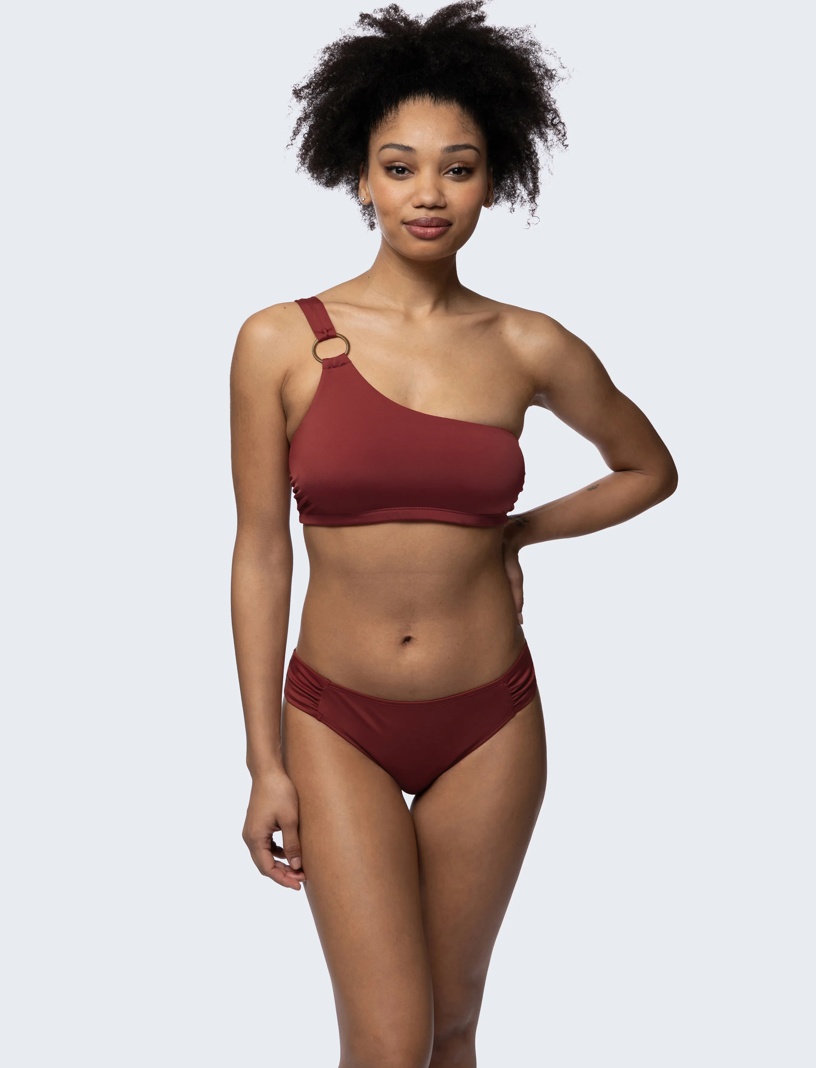 Dorina - AZORES Bikini Top - bandeau-bikinis - red - 2