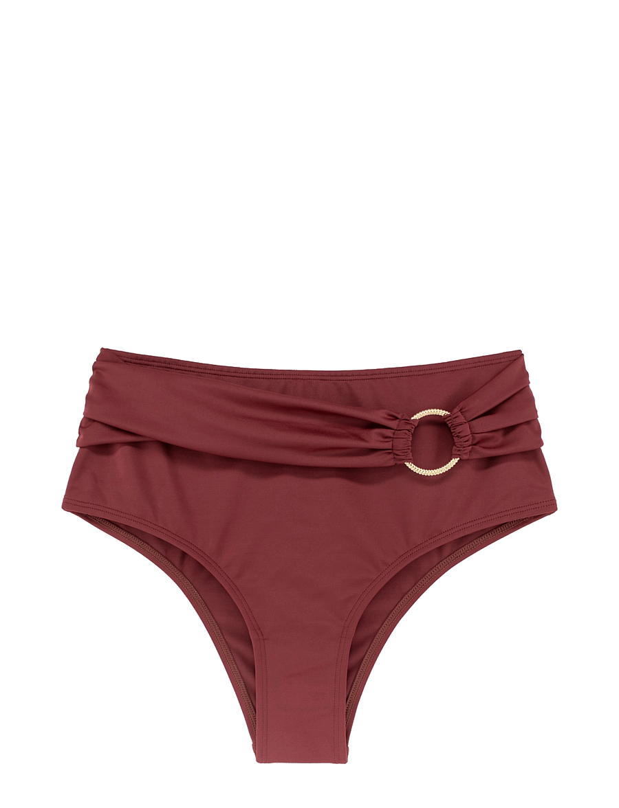 Dorina - AZORES Midi - bikinihosen mit hoher taille - red - 1