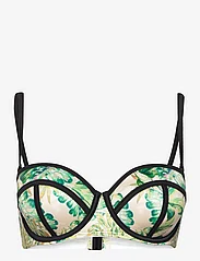 Dorina - MOKOLO BANDEAU - bikini augšiņa ar lencēm - green - 0