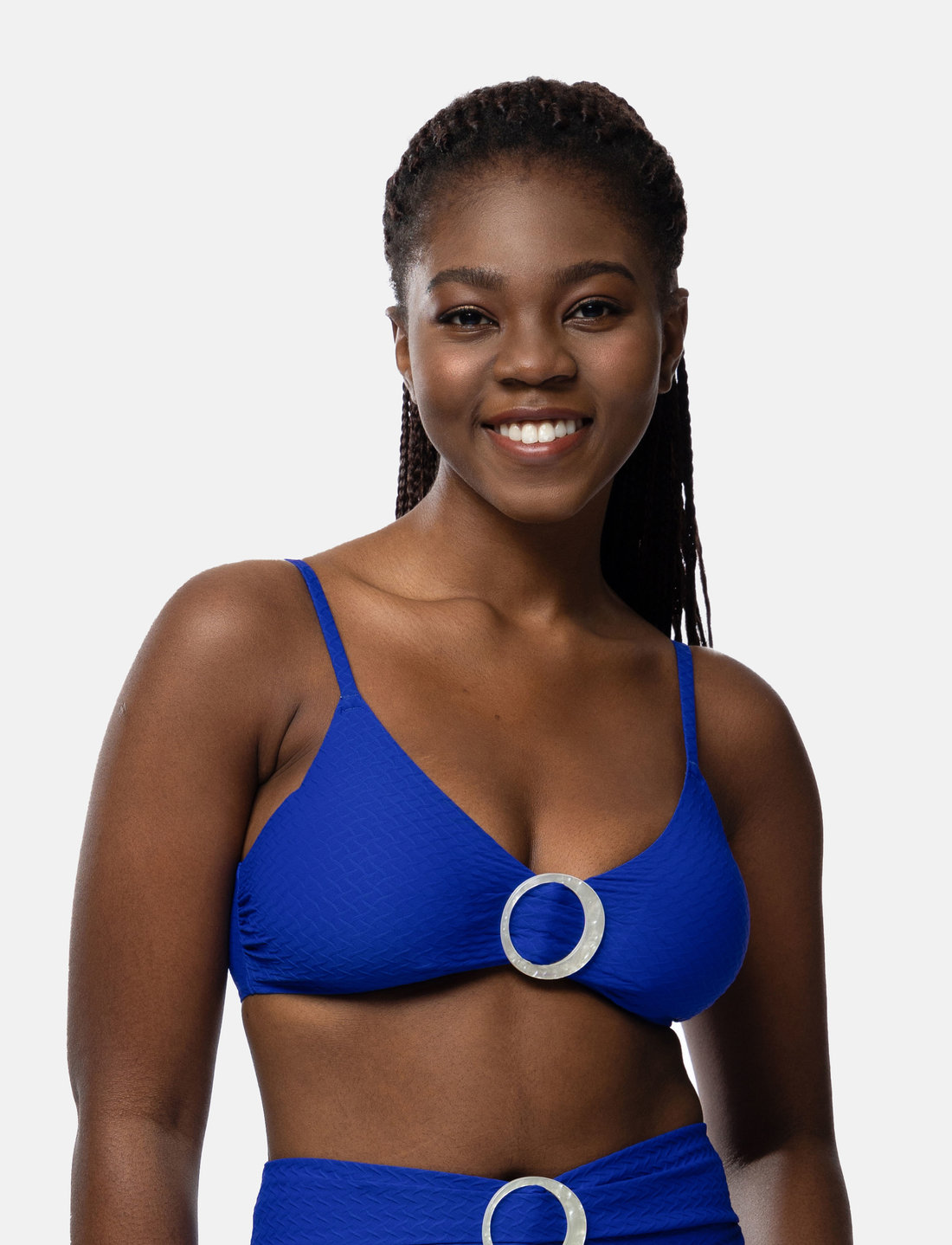 Blue bikini online tops