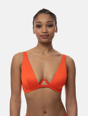 Dorina - OUARA BIKINI_TOP - bikinis med trekantform - coral - 2