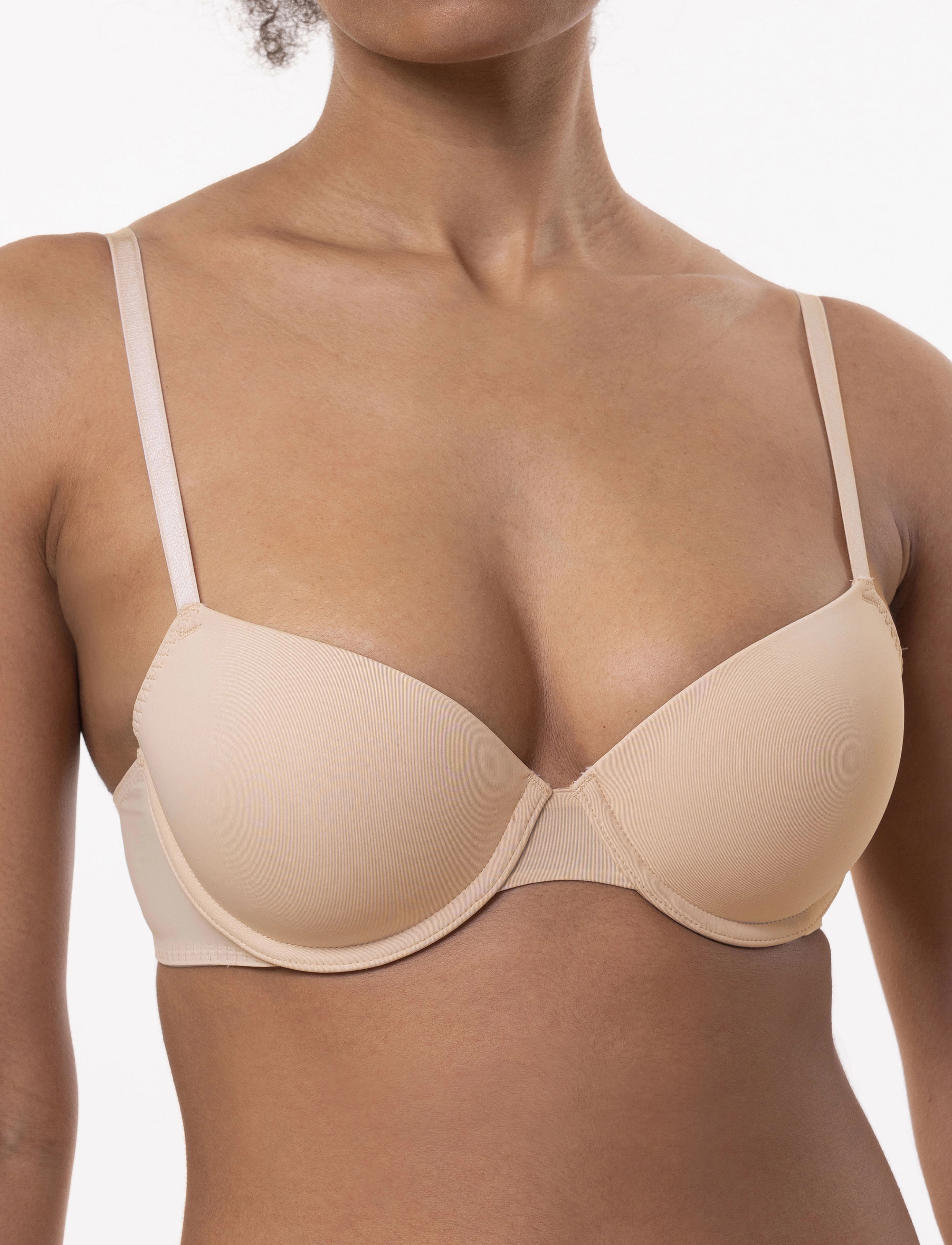 Dorina - LOUISE/ECO-2PP LIGHT PADDED DEMI - push up bh'er - black/beige - 2