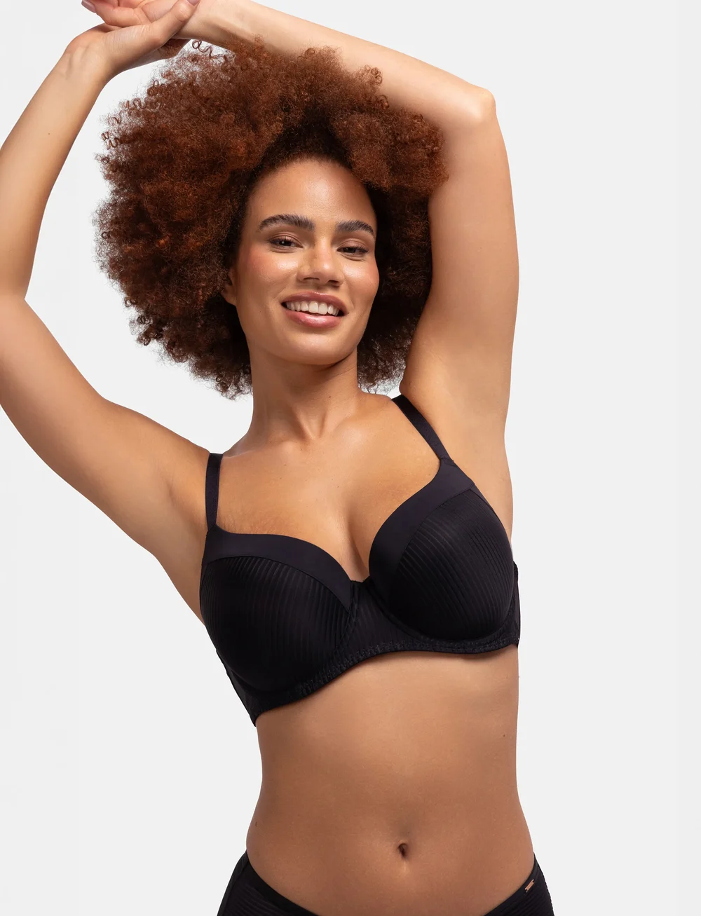 Dorina - CARMEN/ECO DEMI - push up rinnahoidjad - black - 0
