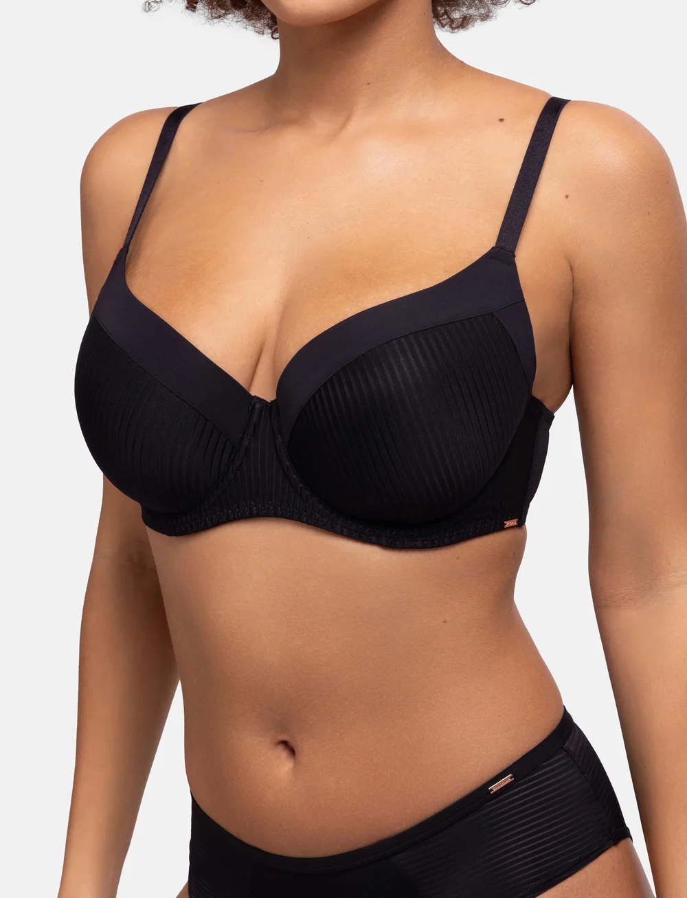 Dorina - CARMEN/ECO DEMI - push up rinnahoidjad - black - 4